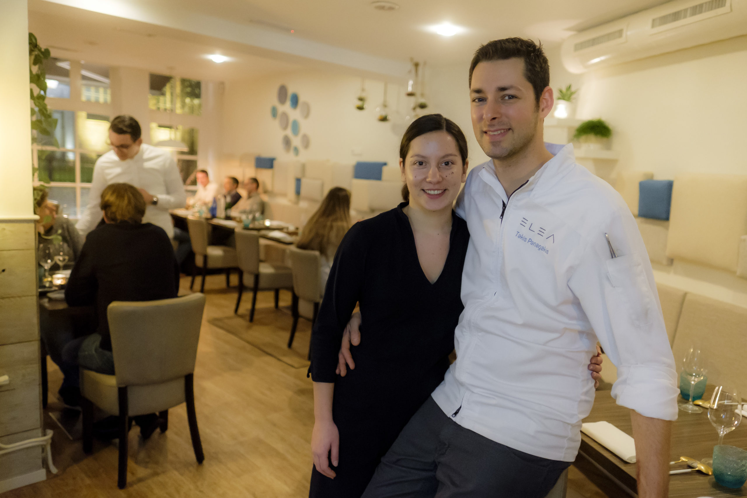 Bibi Kuyp en Takis Panagakis. 