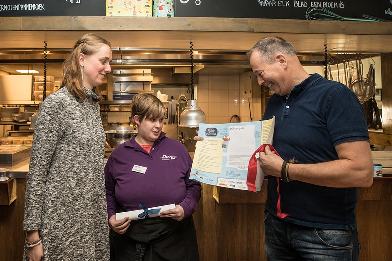 Pannenkoekenrestaurants starten actie met PoëziePretPlacemat