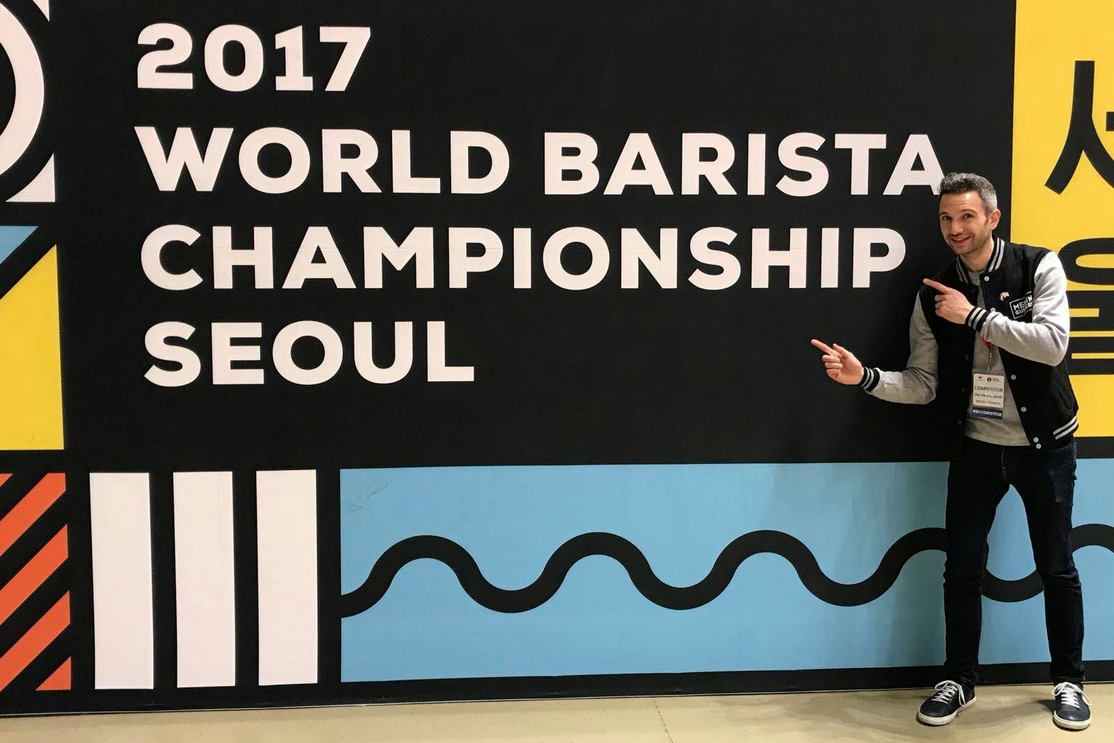 Merijn Gijsbers 16e op World Barista Championship 2017
