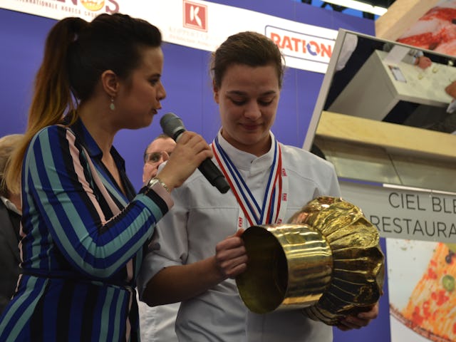 Marleen Brouwer van De Loohoeve, met Gouden Koksmuts 2018