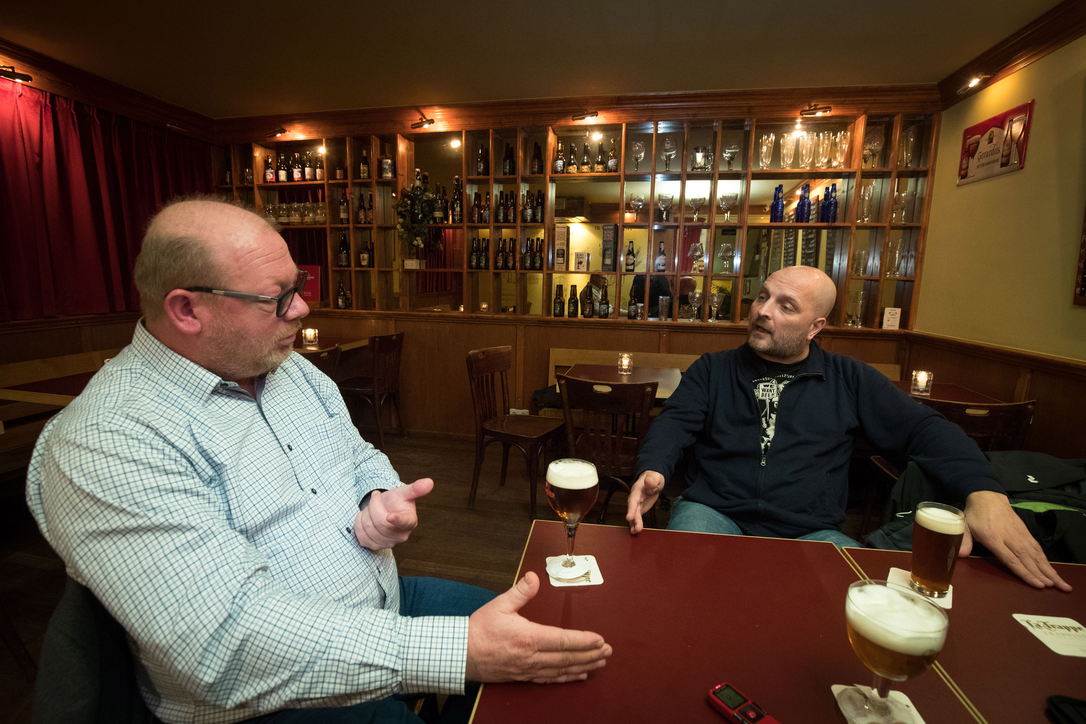 Rick Kempen (l) en Peter van der Arend.