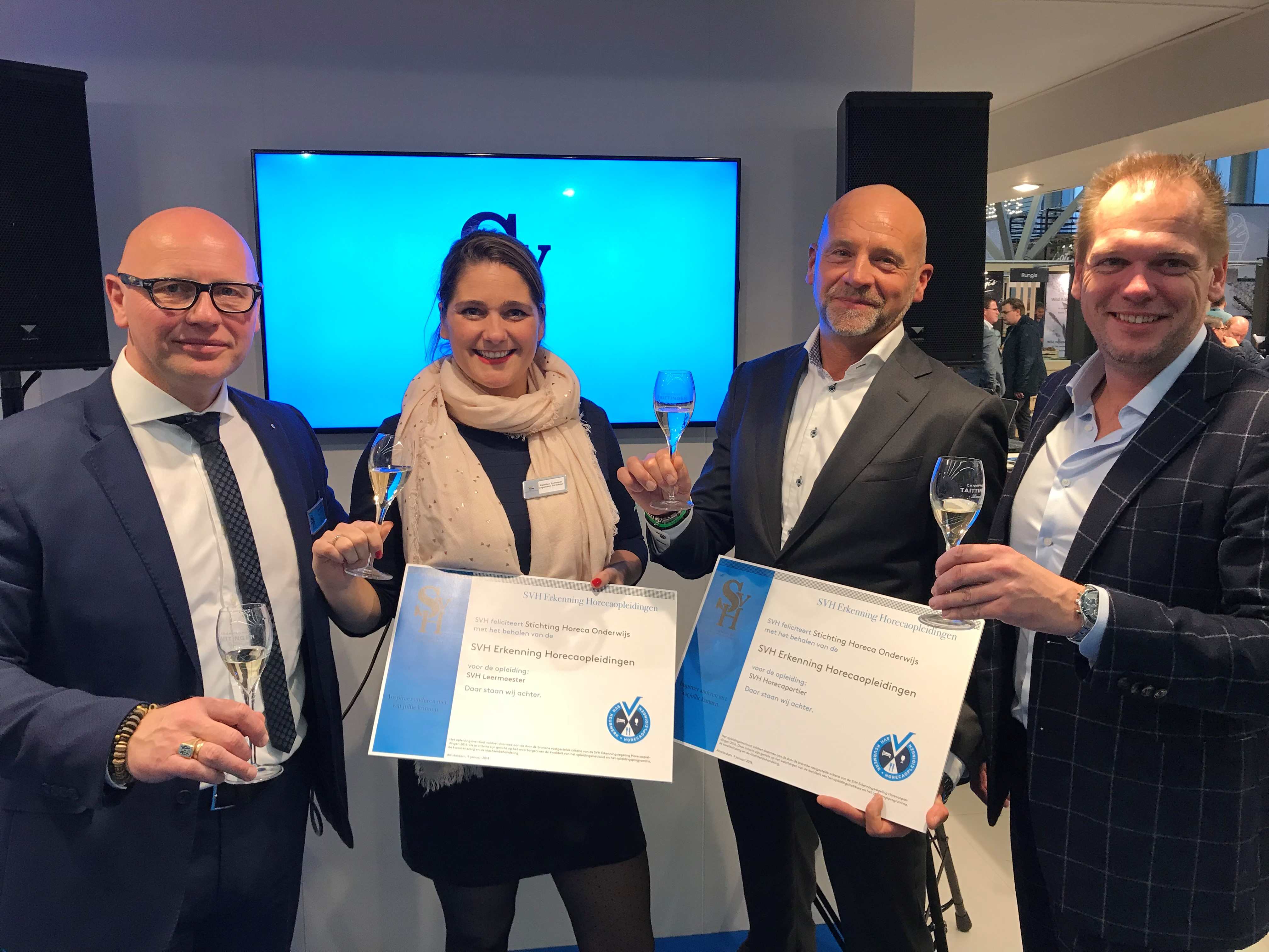 SHO ontvangt officiële SVH branche-erkenning voor horecaopleidingen