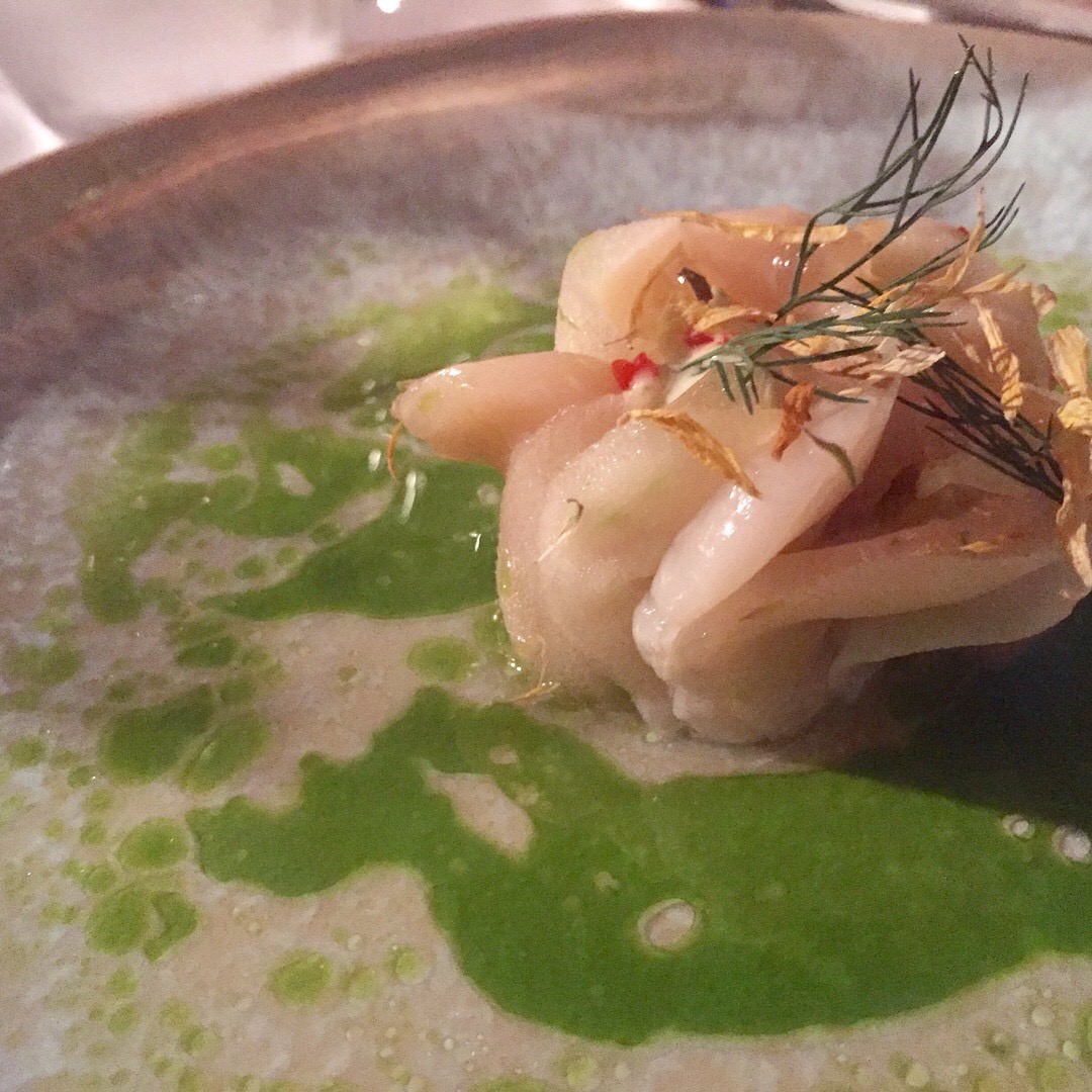 Coquilles met berkensap en verbena