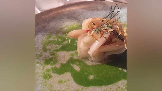 Coquilles met berkensap en verbena