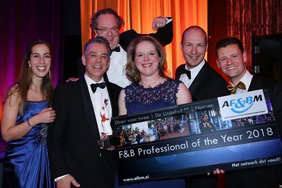 Ruth Engels van INK Hotel is F&B Professional of the Year 2018