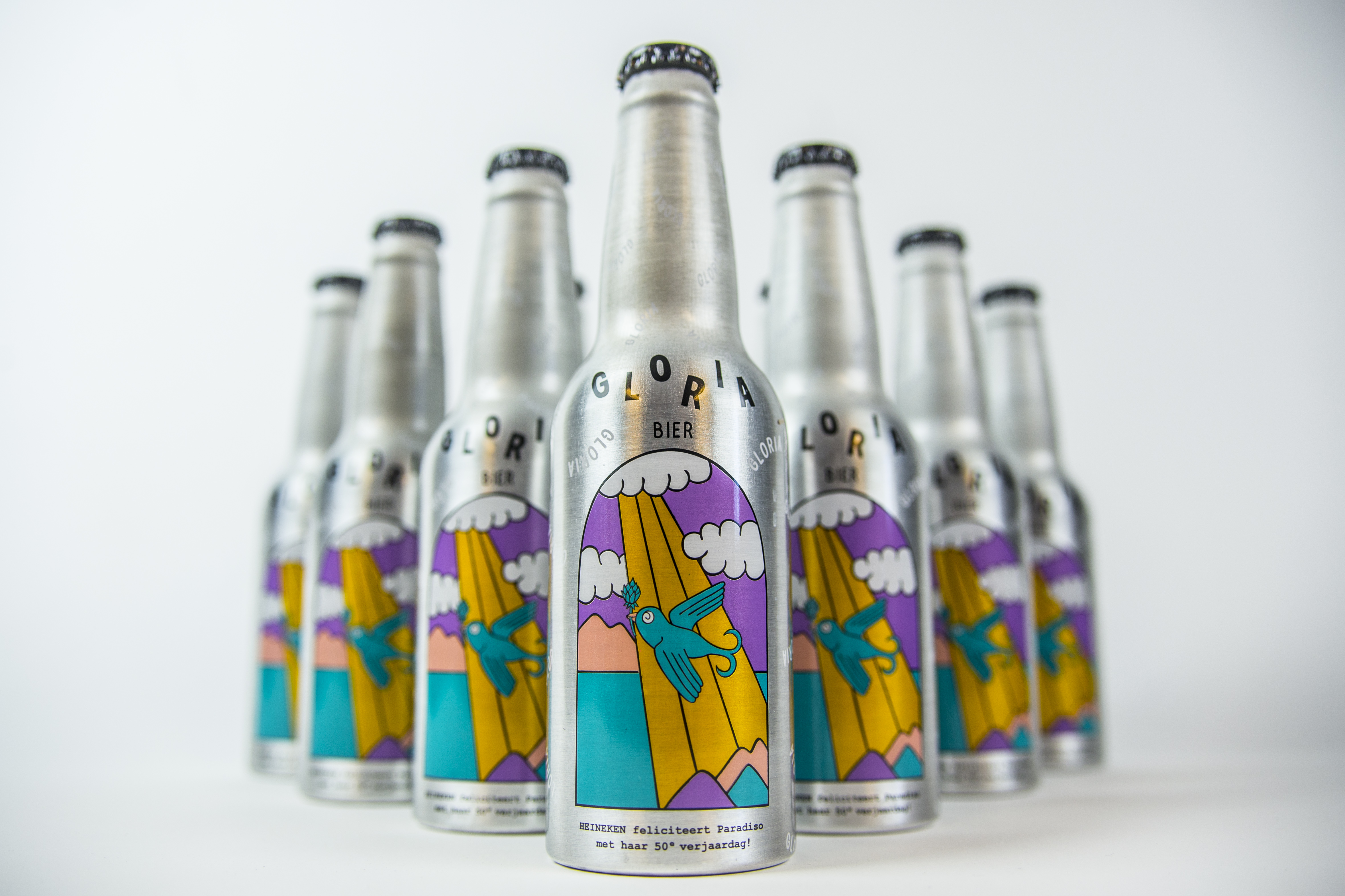 Jubileumbier Poesiat & Kater voor 50-jarig Paradiso