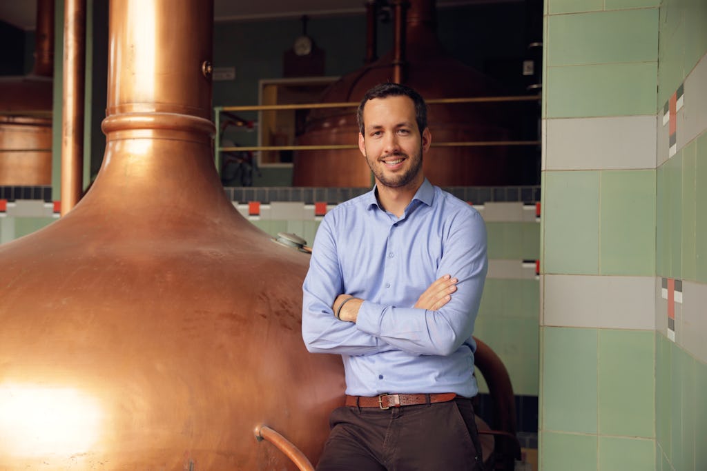 Bierbrouwerij Dommelsch, interview met AB InBev horecadirecteur Pieter Anciaux en brandmanager Sjors van Drie.