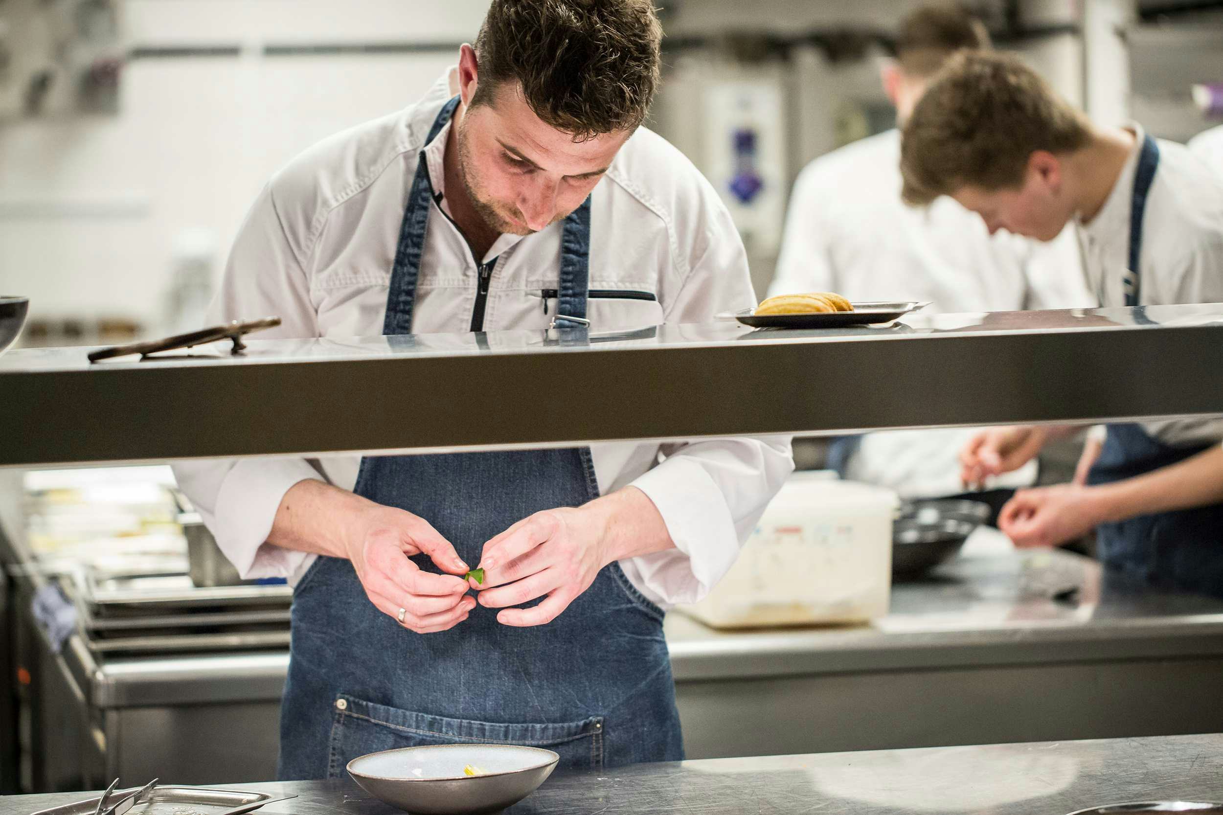 Chef-kok Raoul Meuwese van HFSLG