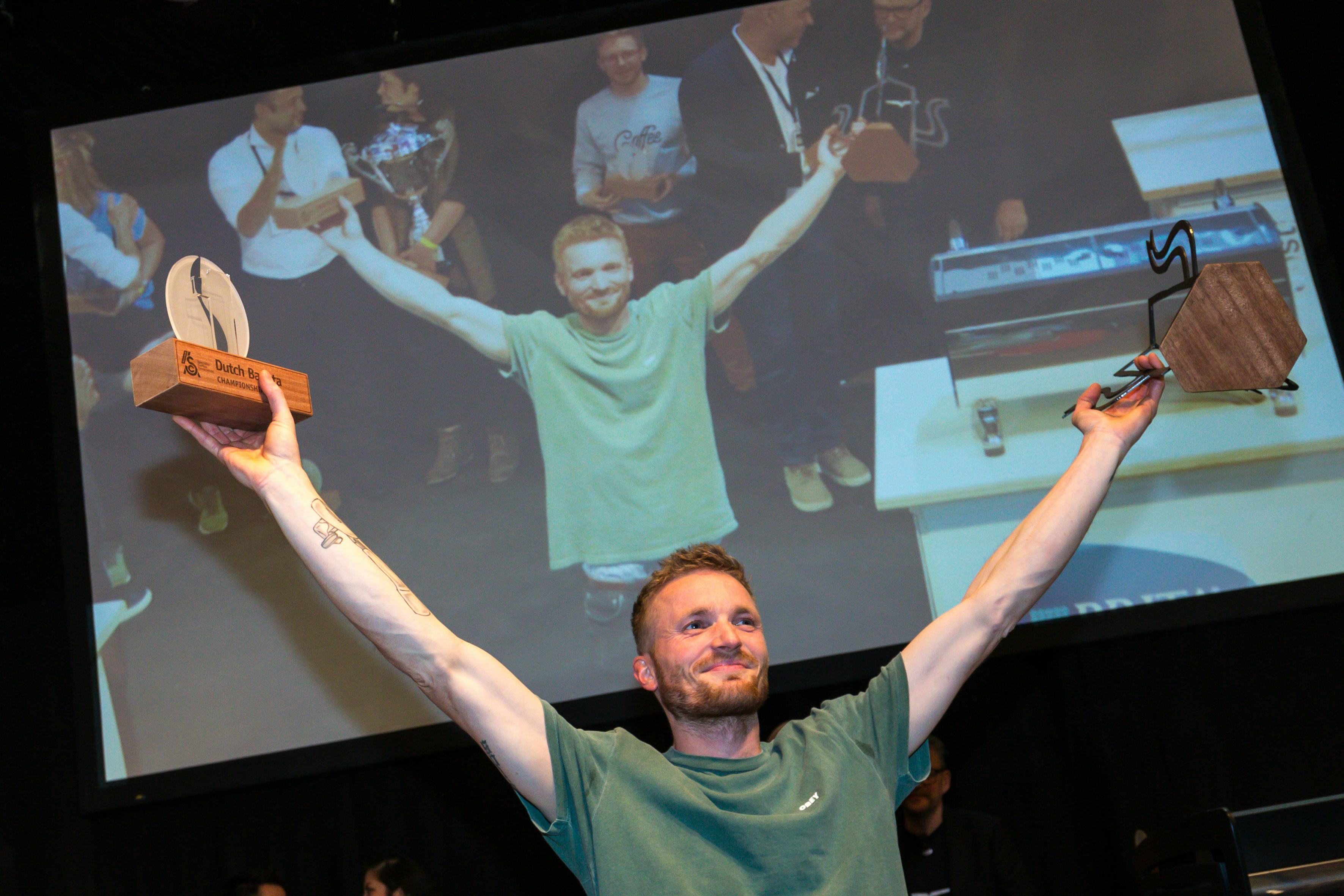 Lex Wenneker wint opnieuw Dutch Barista Championship 2018