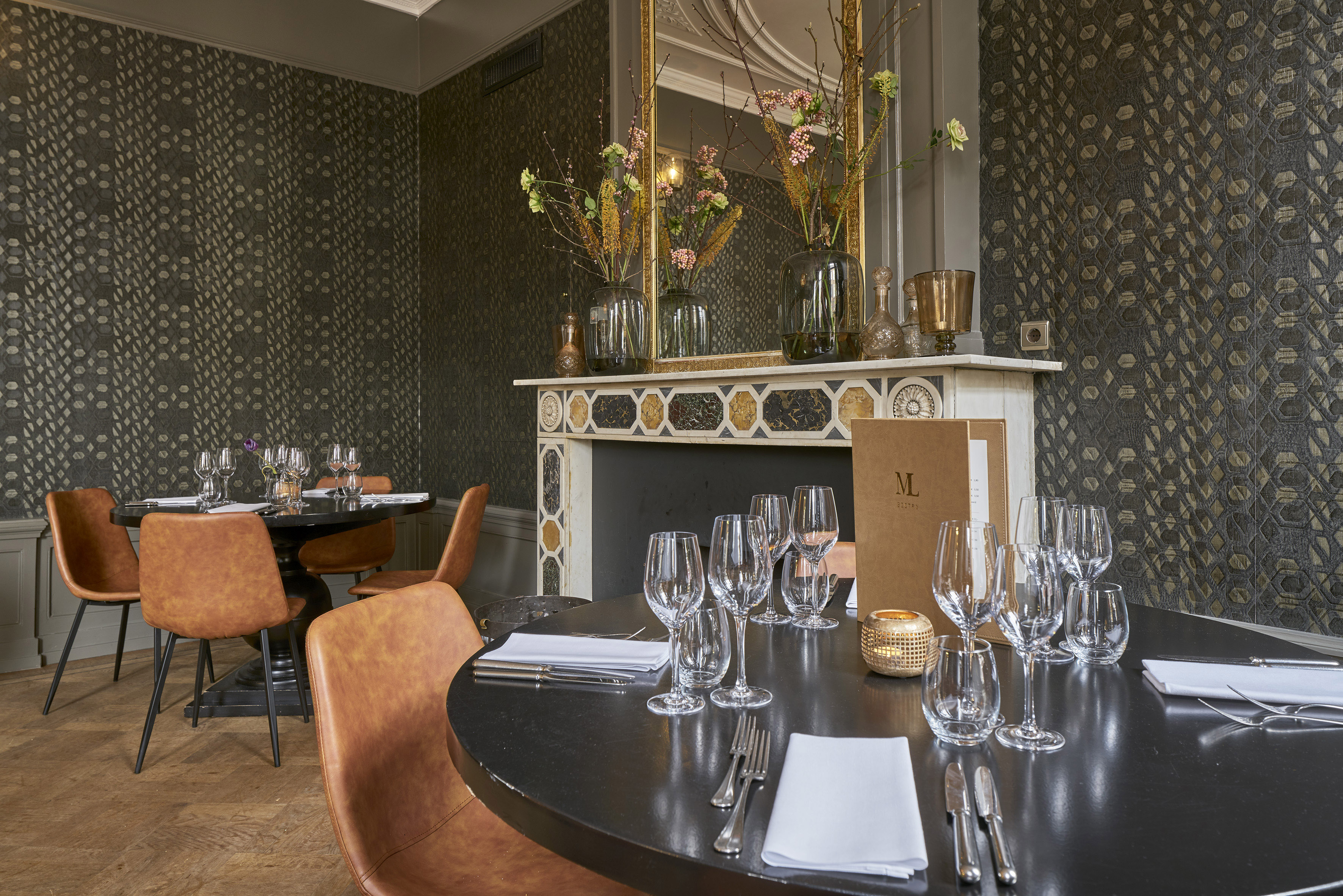 De bistro van ML in Haarlem.