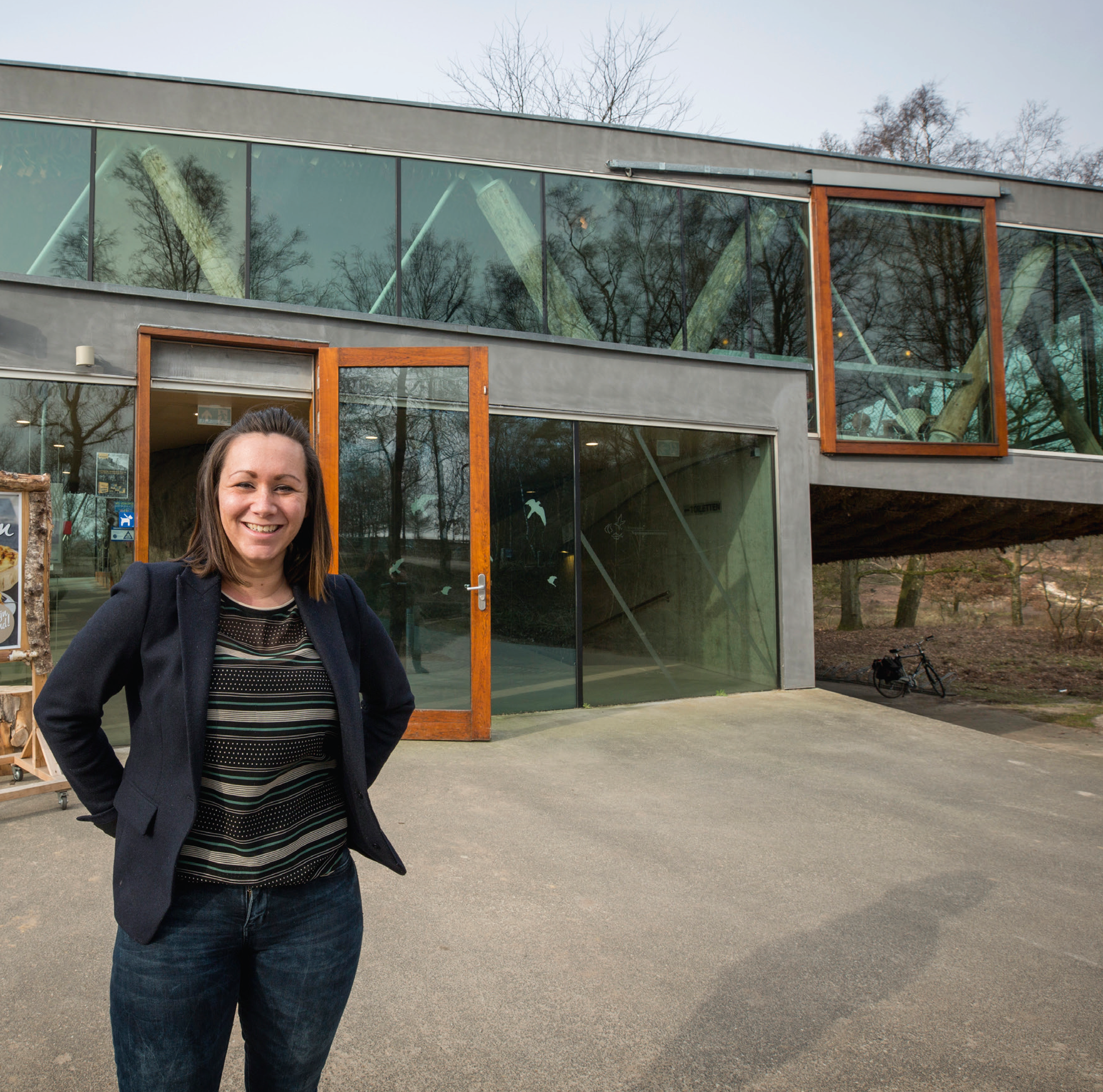 Pamela van der Veer: ‘Horecatechnisch een lastig pand, maar de ligging is prachtig.’