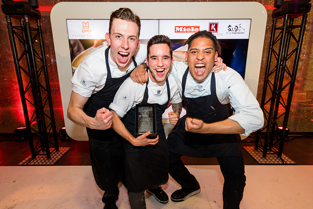 Winnaars Witte Brigade: 1. Cas Spijkers Academie Breda 2. Sterklas ROC Amsterdam 3. Cas Spijkers Academie Nijmegen
