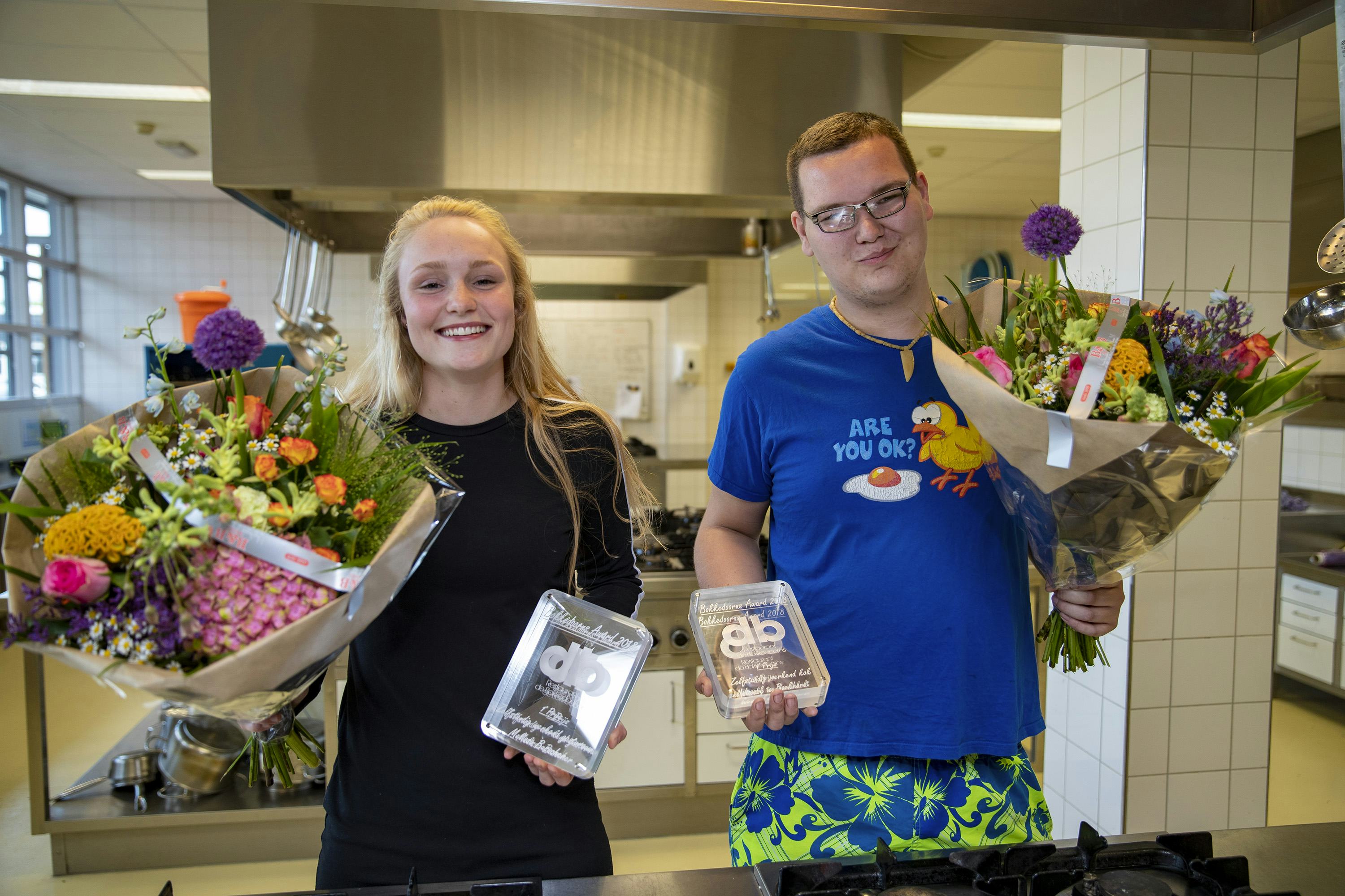 Bokkedoorns Award voor Wessel te Boekhorst en Melissa Buchsscher