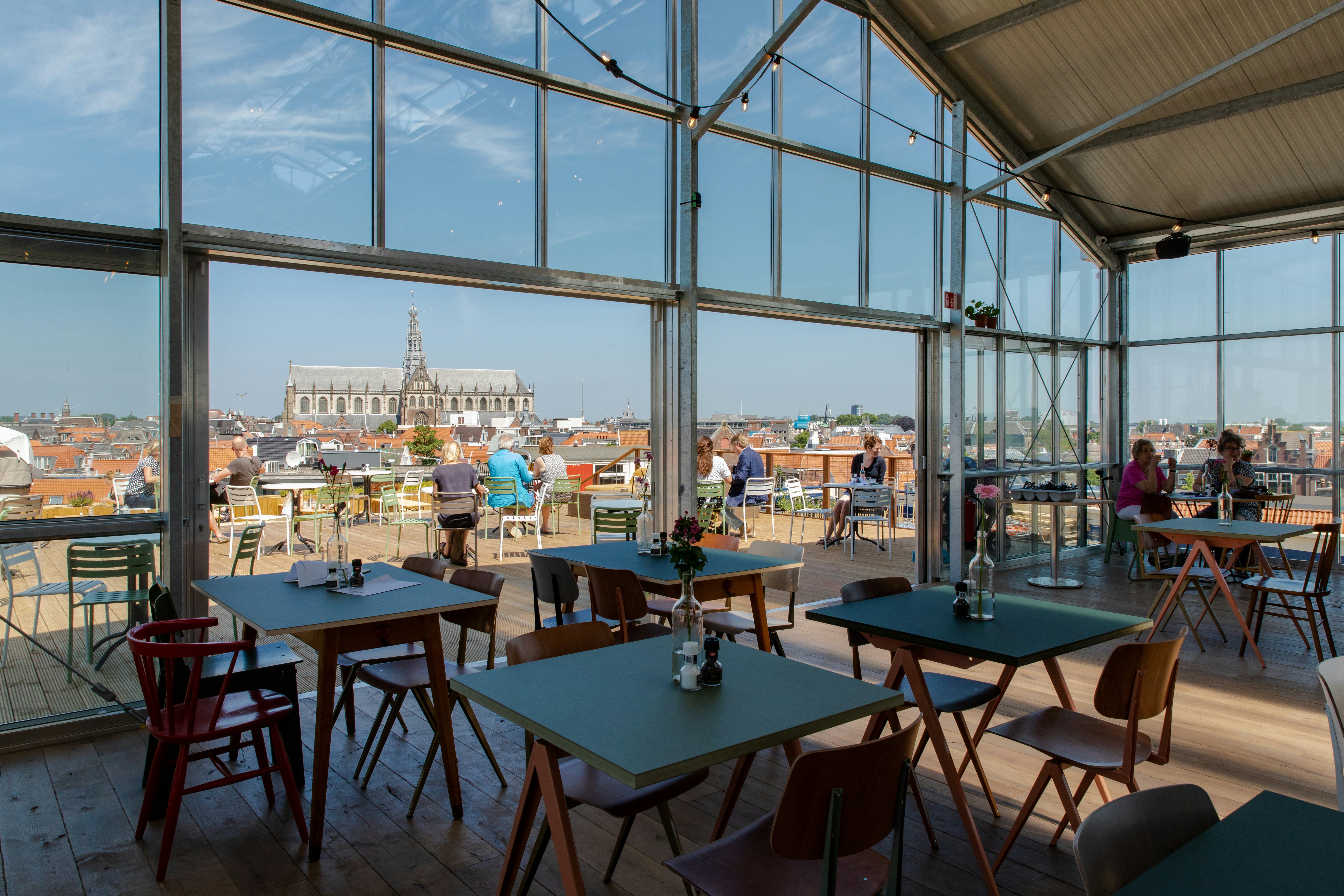 Groen horecapaviljoen De Dakkas Haarlem opent 12 juni