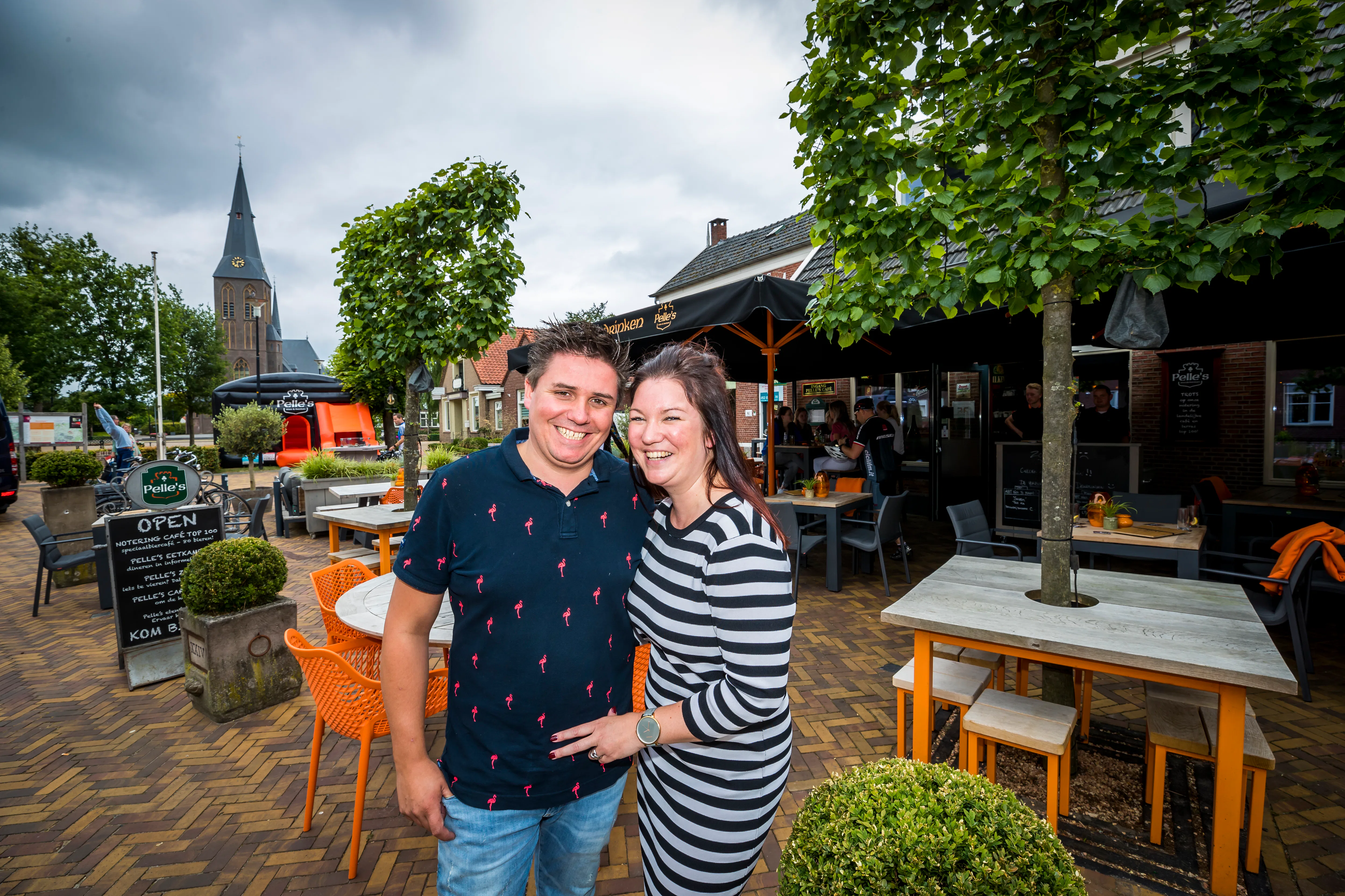 Roy Spekhorst en Wendy Amweg.
Foto: Marcel van Hoorn.