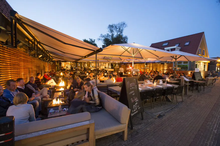 Van Heeckeren op Ameland.