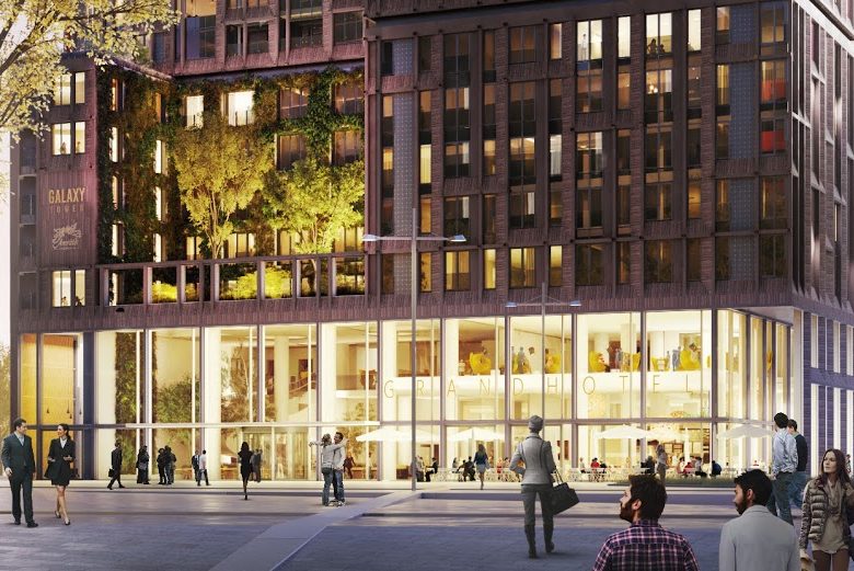 Start bouw Amrâth Galaxy Jaarbeurshotel in Utrecht