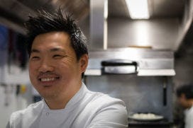 Sterchef Andrew Wong opent restaurant Kym's in Londens The Bloomberg Arcade