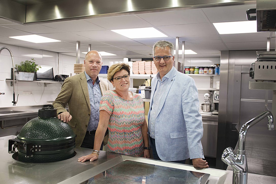 Arnold Labohm, Henrike Lobbes, Bob Olde Olthof (vlnr)