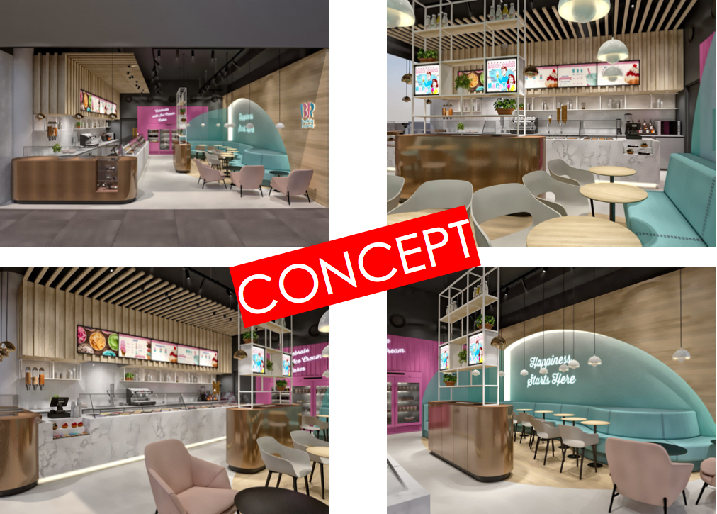 Primeur: Dunkin' Donuts en Baskin-Robbins onder één dak in Tilburg