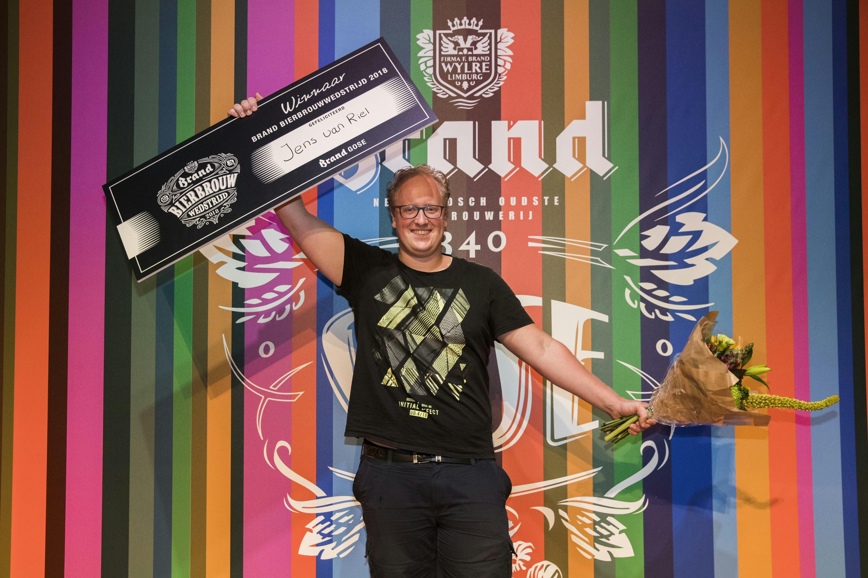 Gose van Jens van Riel wint Brand Bierbrouwwedstrijd