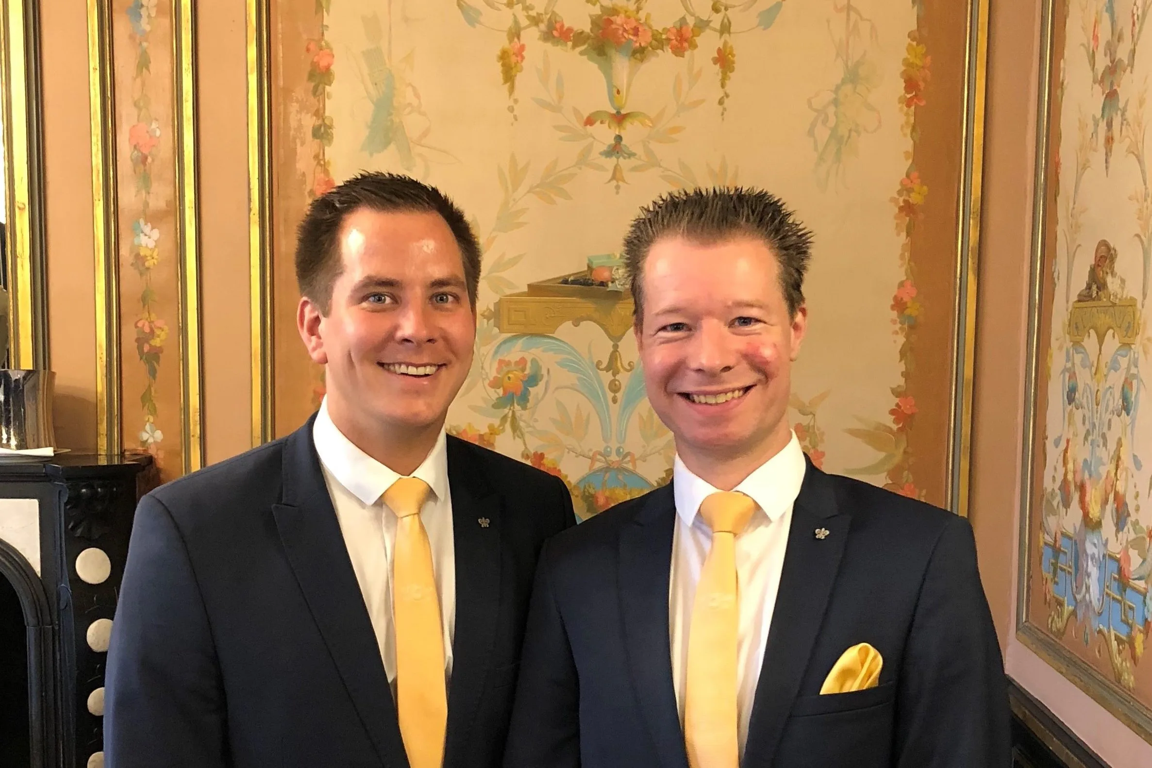 Rick van Kerkhoff (l) en Jurgen Houben