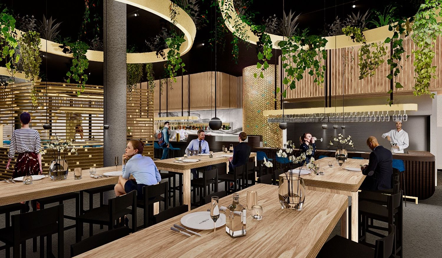 Nieuw restaurant ZA in Houthavens Amsterdam