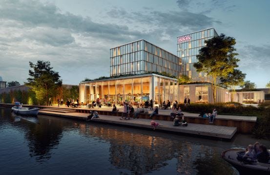 Bouw van duurzaam Yotel in Amsterdam van start