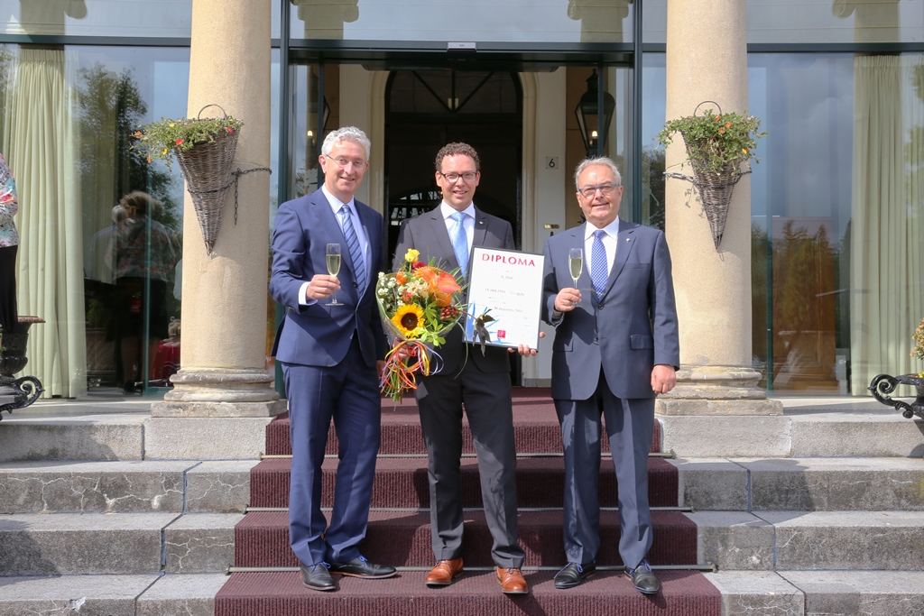 Magister Vini, hoogste wijnonderscheiding, voor Arjen Pleij