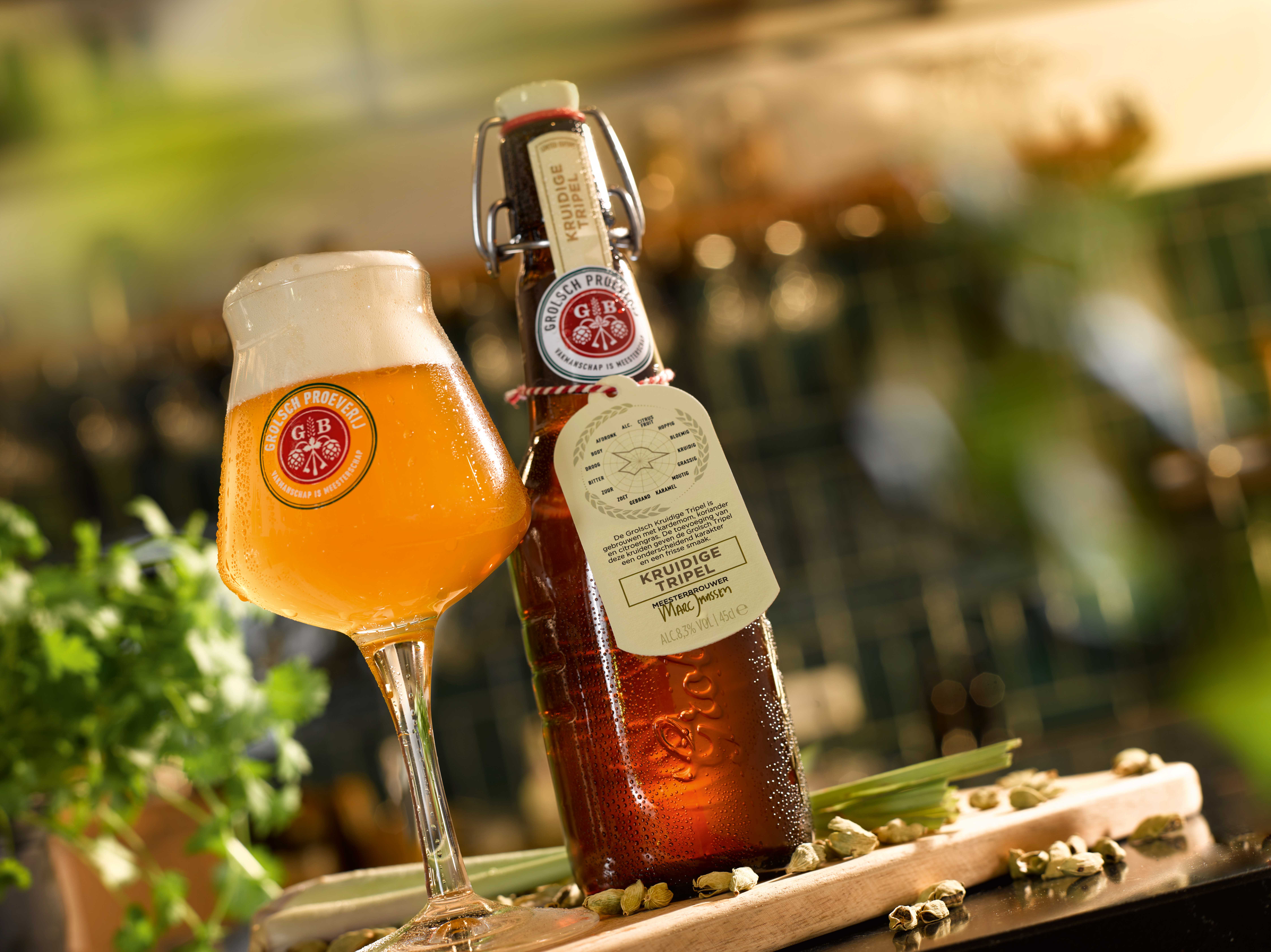 Grolsch Tripel brengt bruine beugelfles terug op de markt