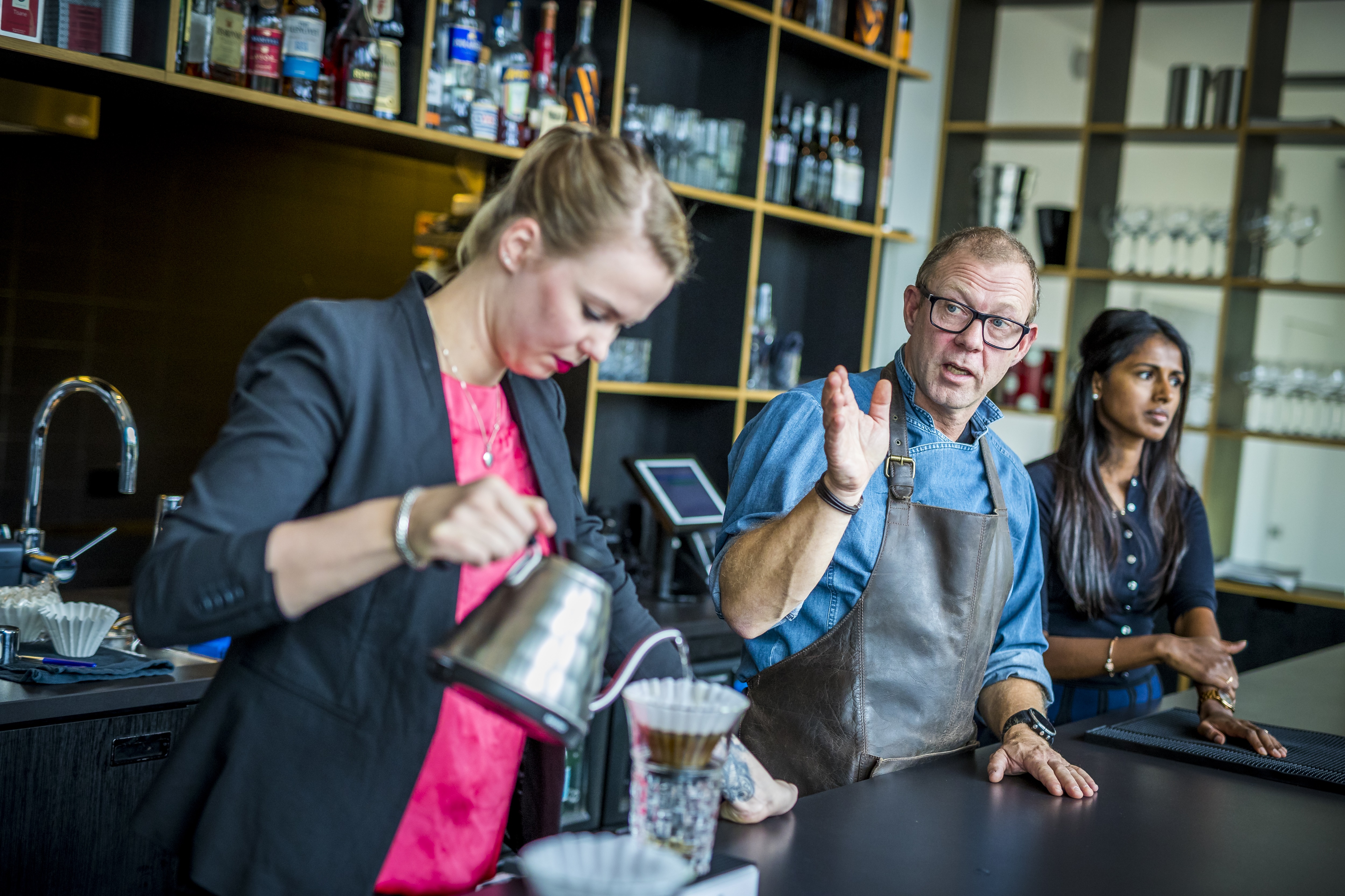 280818, Den Haag: Koffie Top 100 2018, Capriole Cafe te Den Haag. Foto: Marcel van Hoorn.
