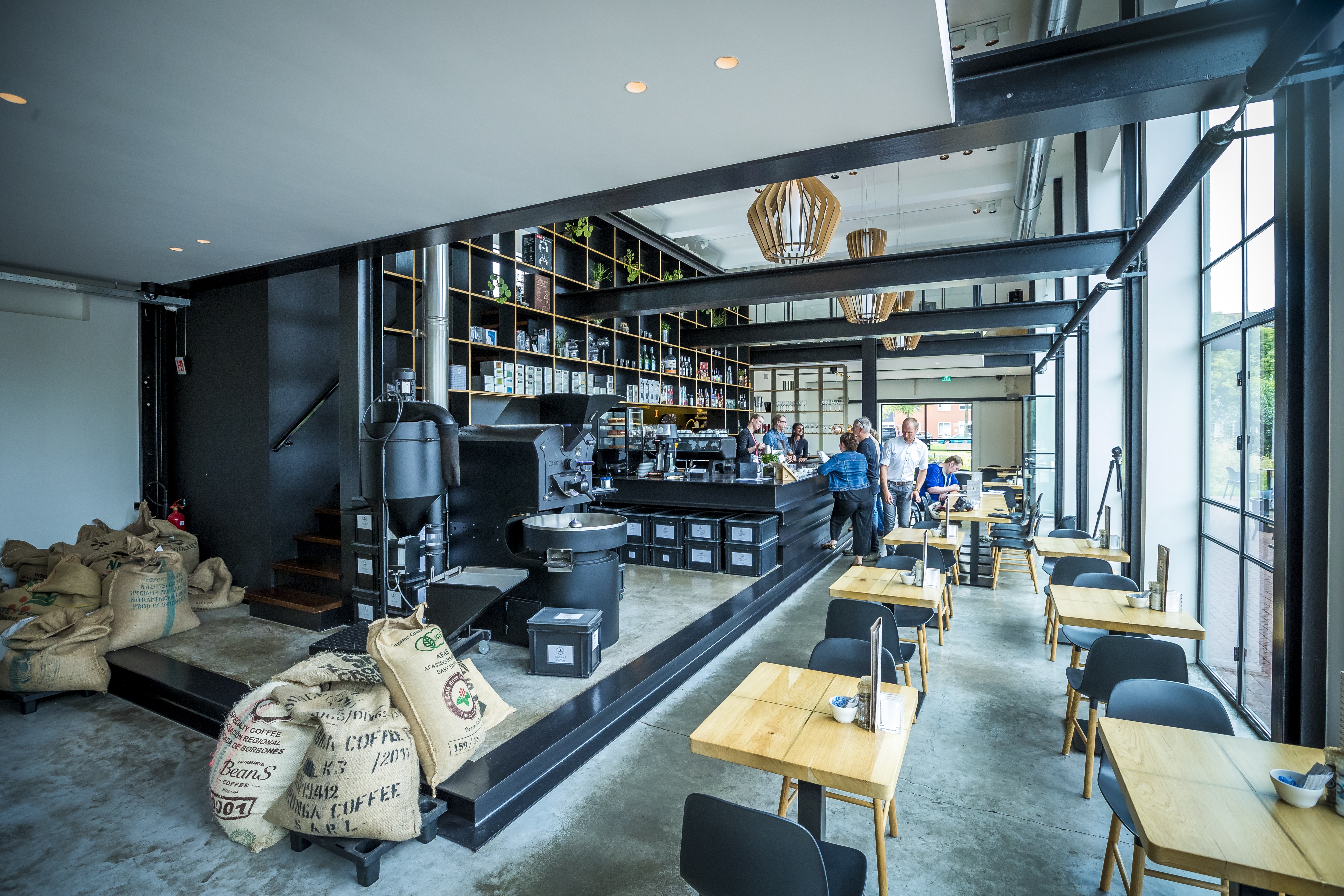 280818, Den Haag: Koffie Top 100 2018, Capriole Cafe te Den Haag. Foto: Marcel van Hoorn.