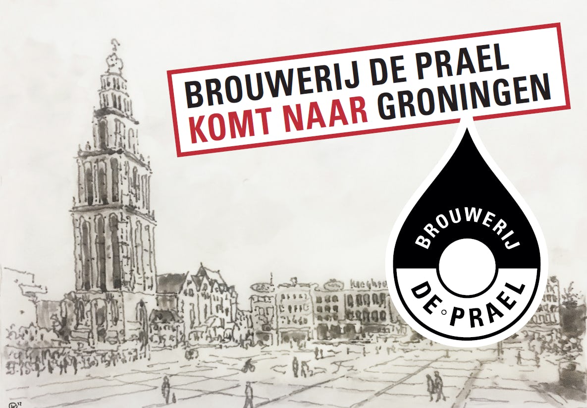 Bierbrouwer De Prael naar Groningen