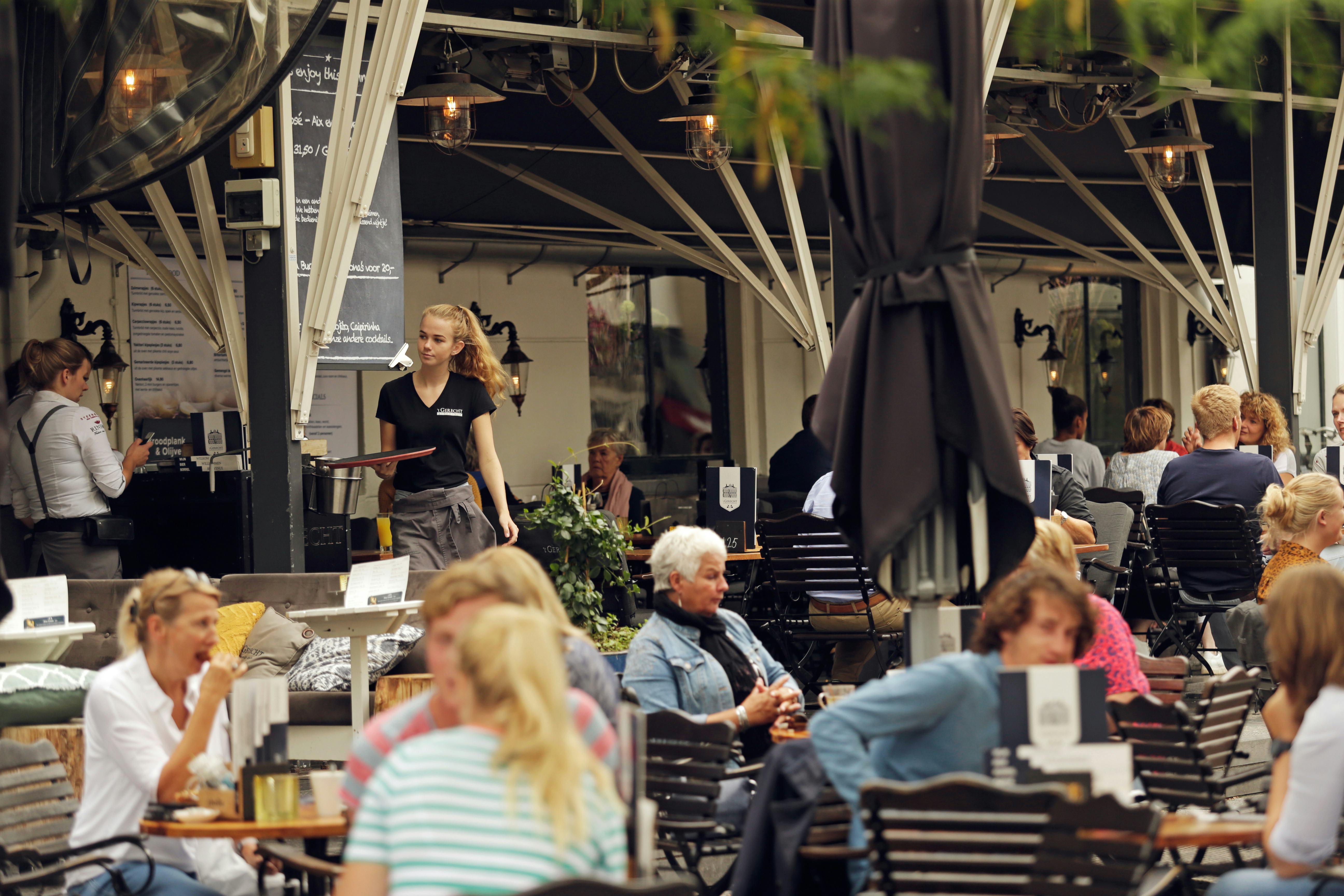 Winterterras van 't Gerecht: vol gas