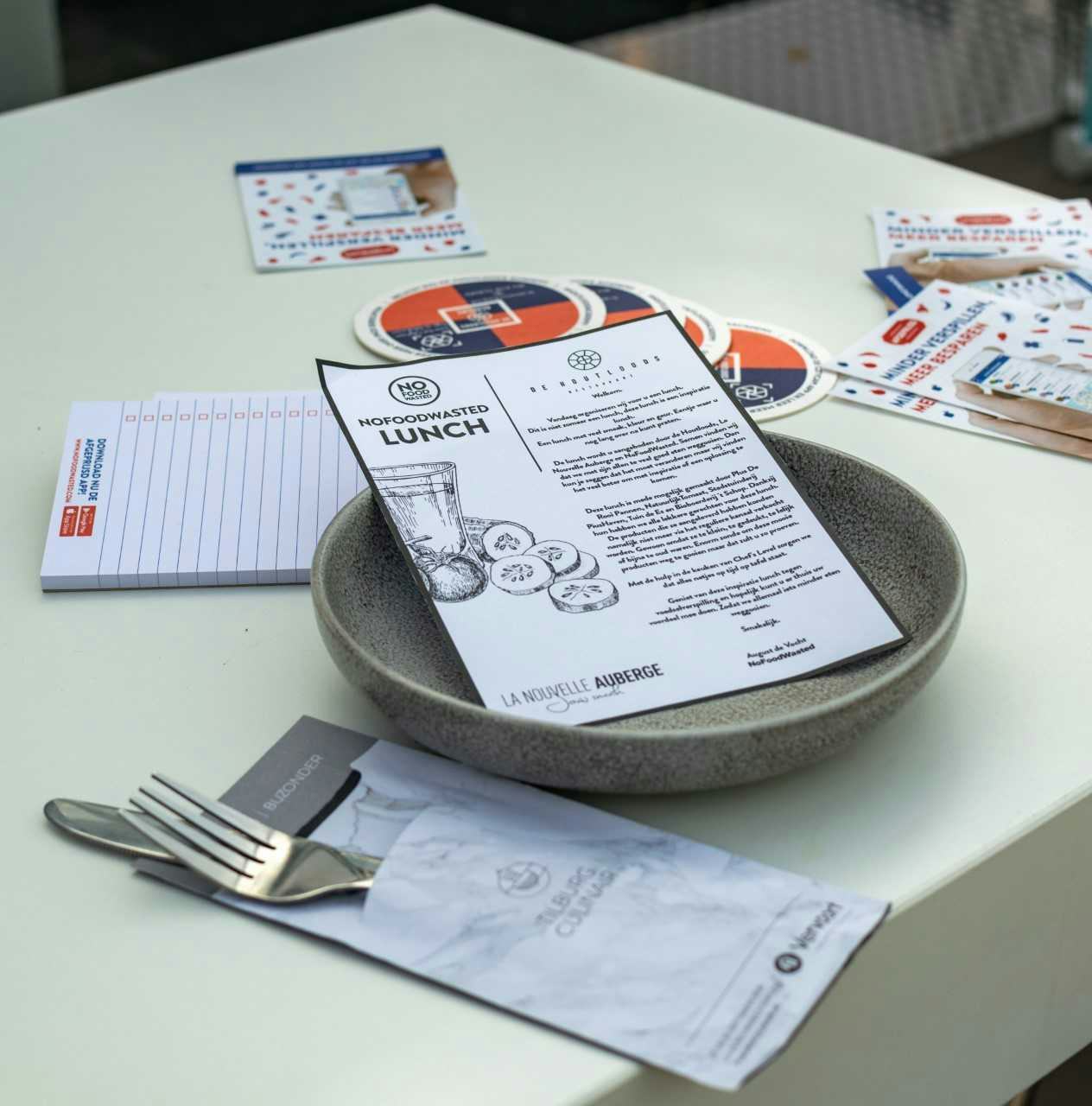Tilburgse restaurants serveren 'overtollige' lunch