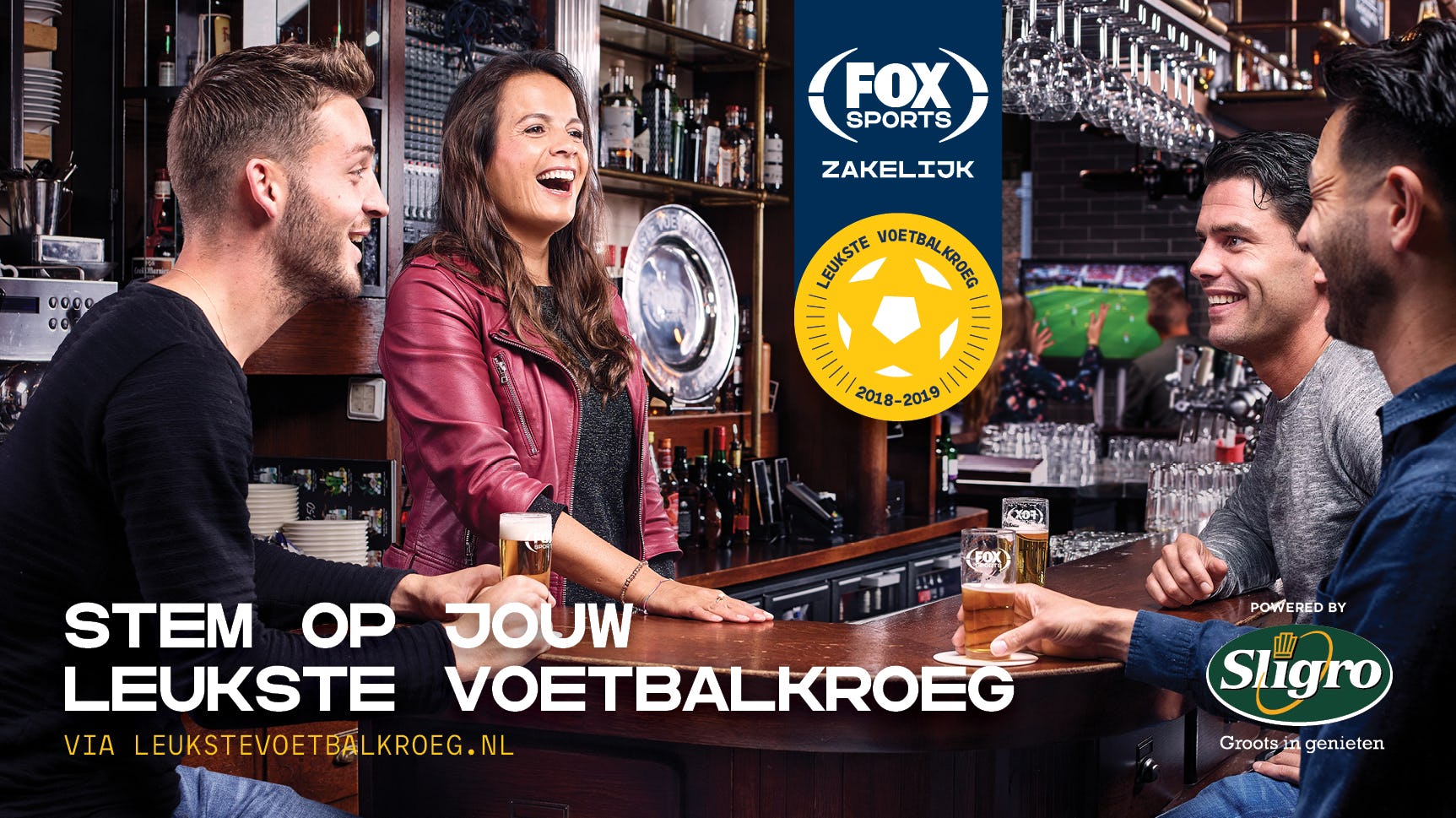 Fox Sports zoekt 'Leukste Voetbalkroeg 2018/2019'