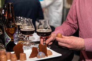 Bockbier ZAANDAM - 01-10-2018 Opening Nederlands Bockbierseizoen Proeverij met diverse gerechten en Bockbieren. COPYRIGHT RONALD SPEIJER