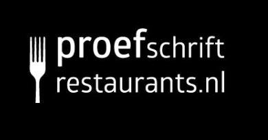 Kanshebbers Proefschrift Restaurants Awards 2018