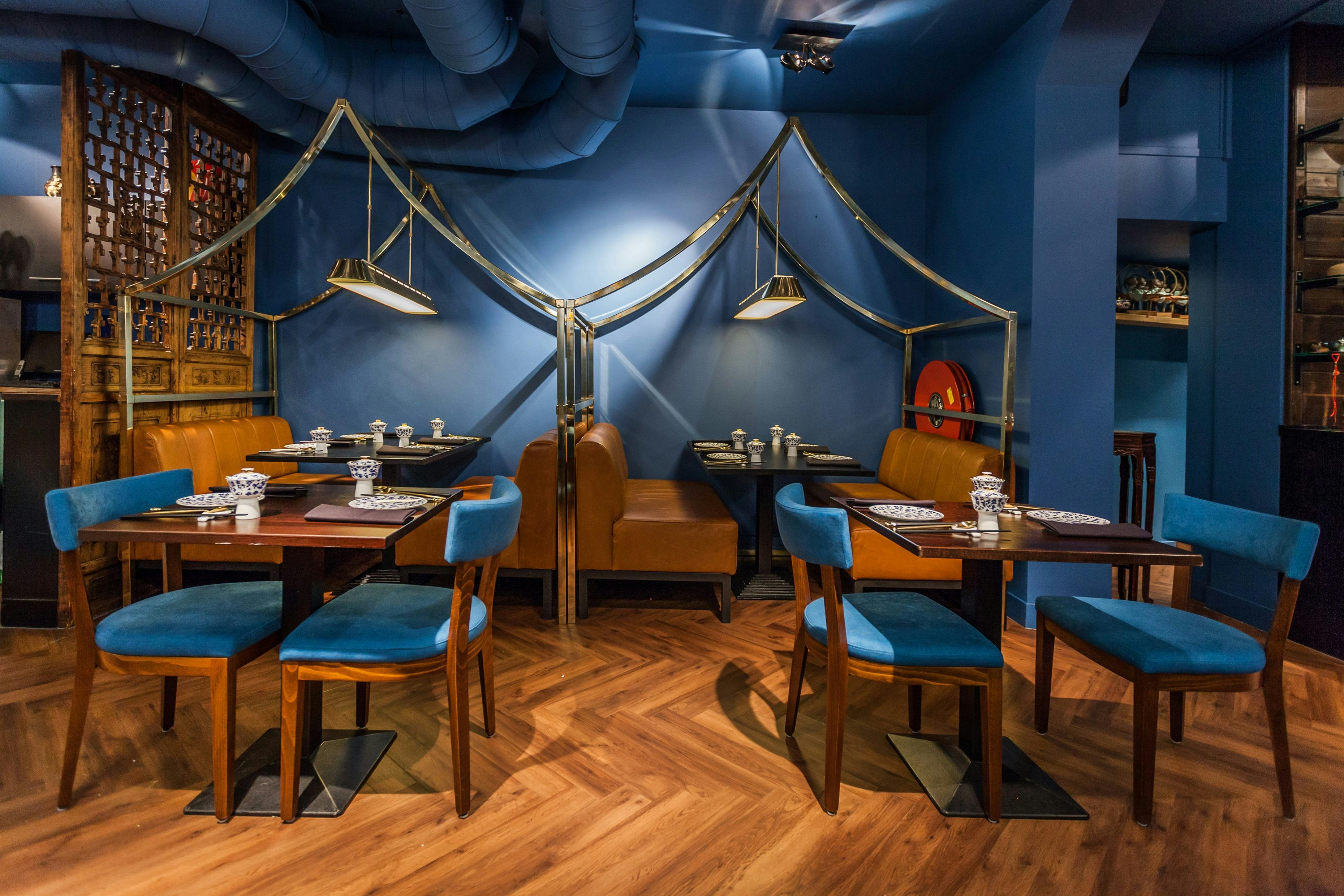 Blauw wordt de koning in kleur. Foto: Zheng in Den Haag.