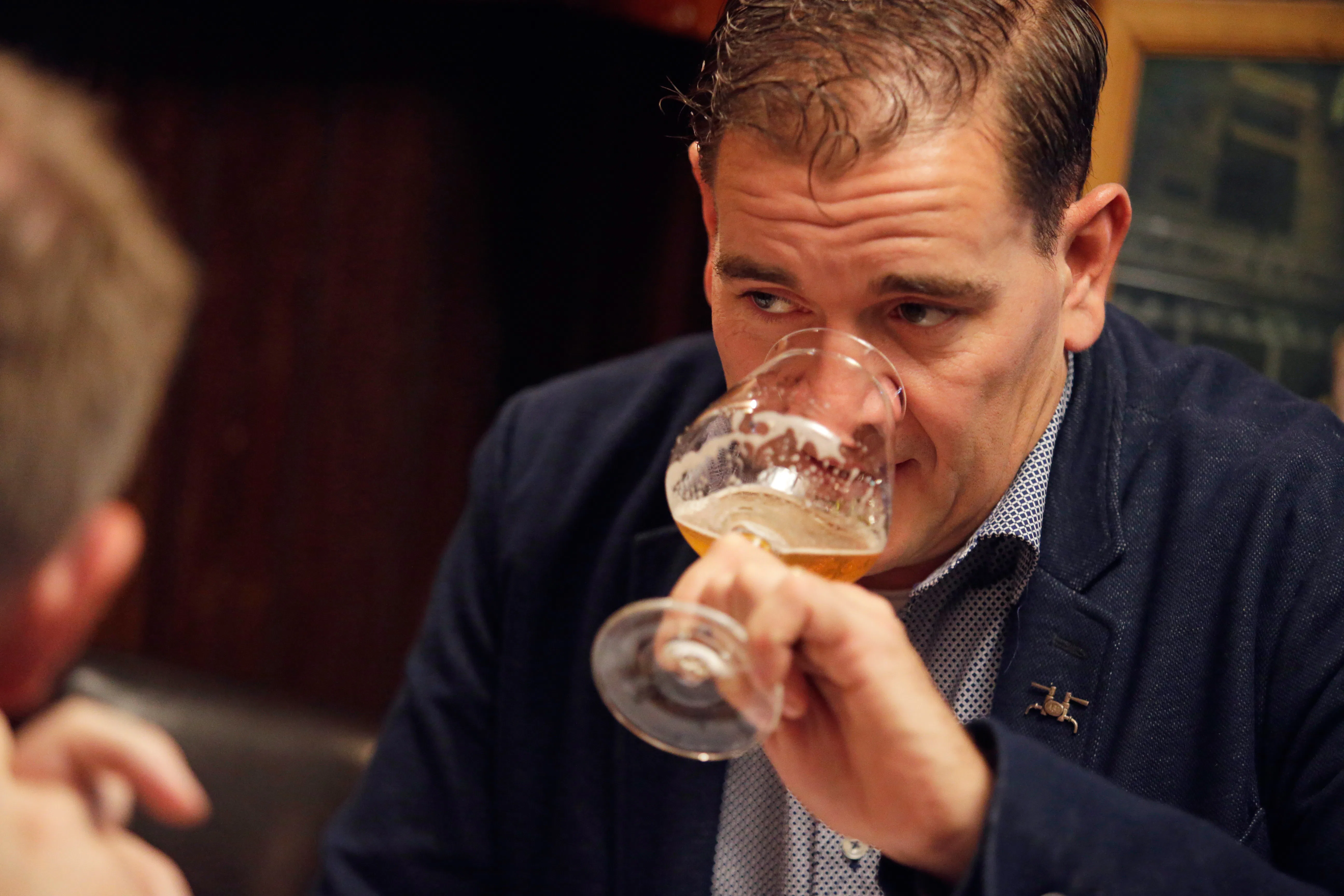 Jan van Kollenburg jr. Eigenaar van Bar Le Duc in 's-Hertogenbosch.