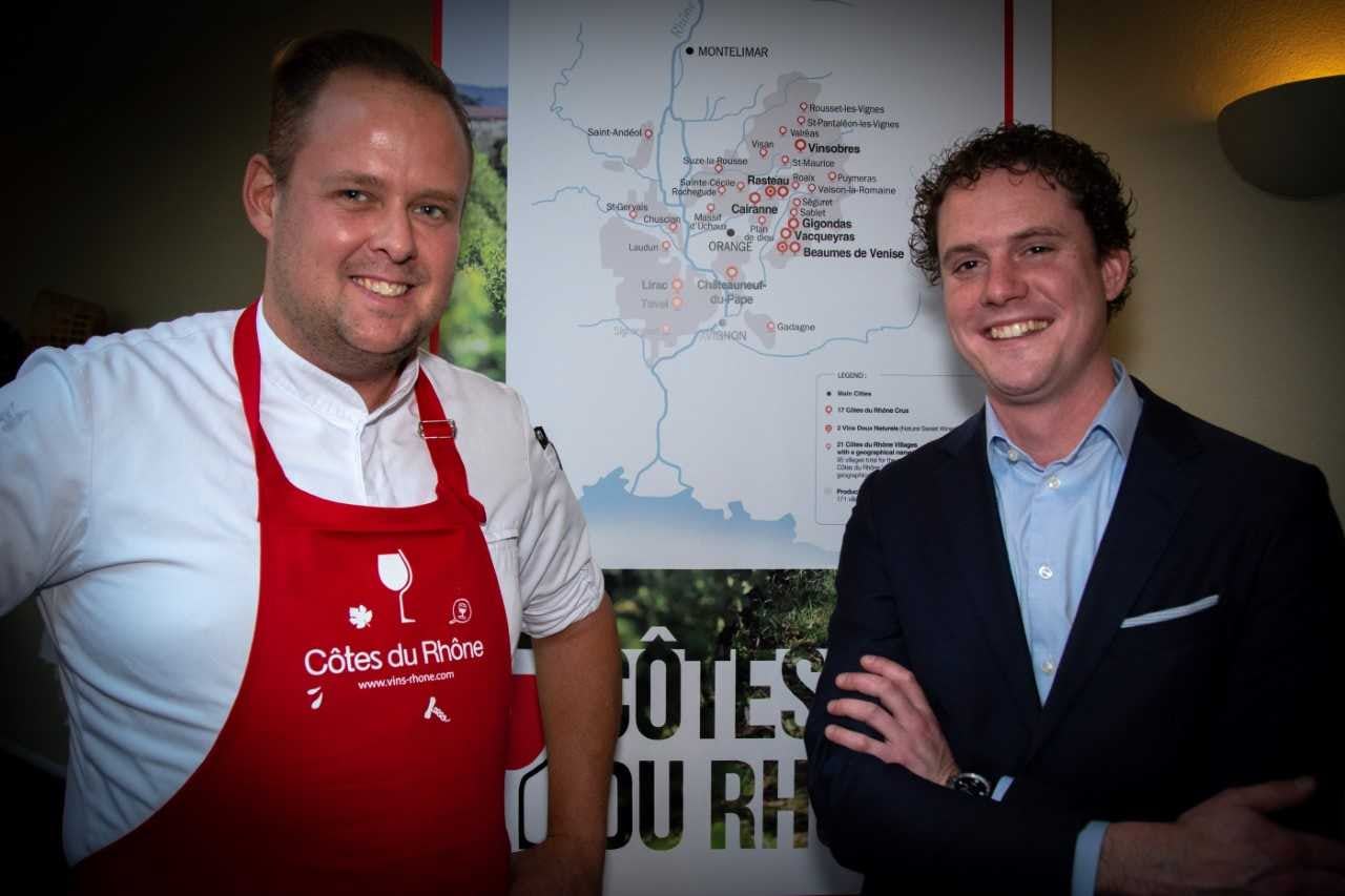 Chef Lars Albers en sommelier Chiel Seuren van Restaurant Noble. Fotografie: Eelco van Wieringen.