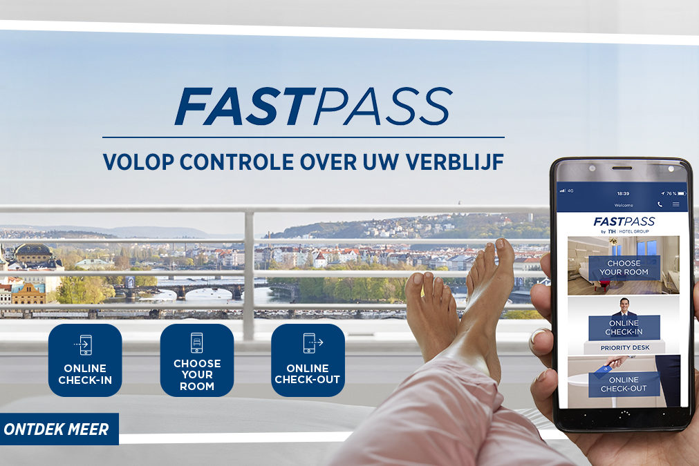 NH lanceert met Fastpass online check-in en check-out