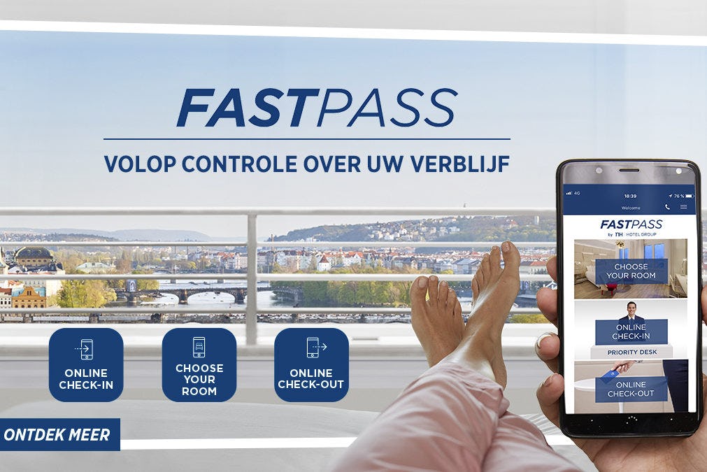 NH lanceert met Fastpass online check-in en check-out