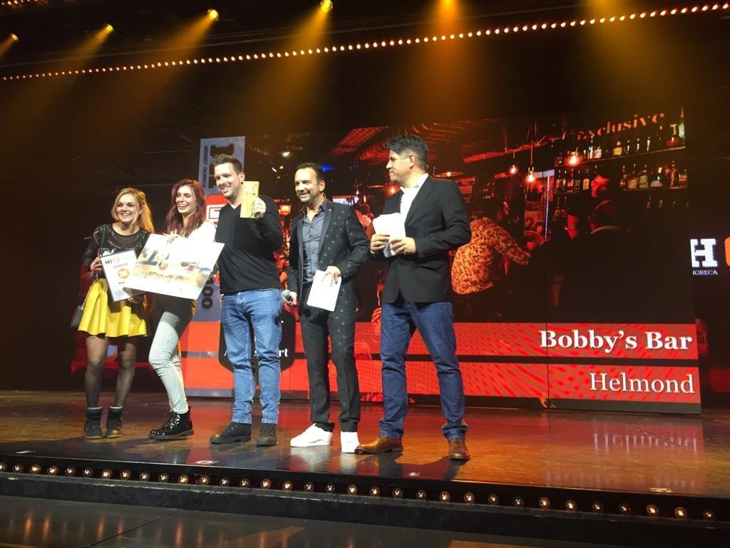 Gouden Apenstaart voor Bobby's Bar: 'Social media levert ons veel op'