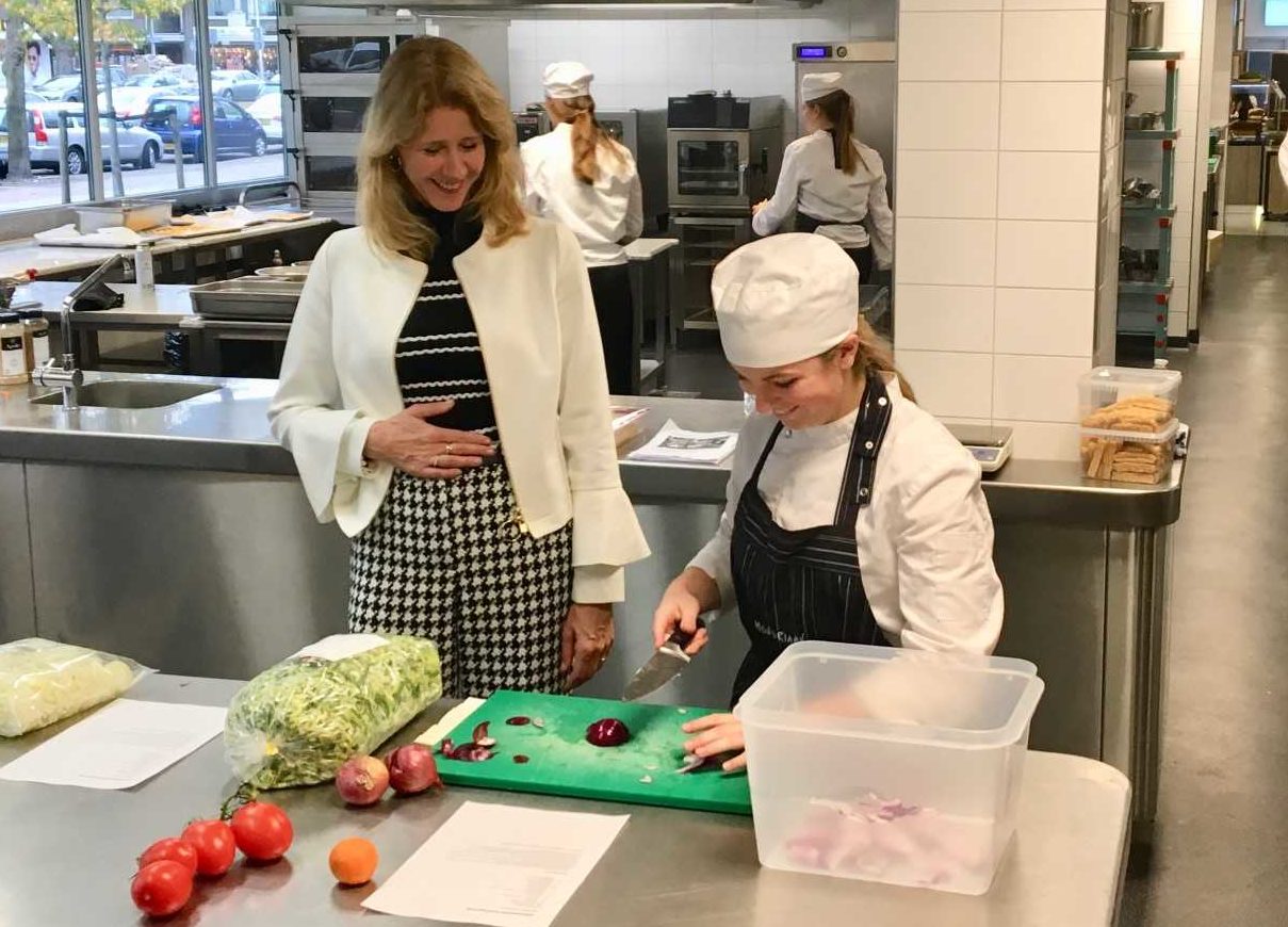 Staatssecretaris Mona Keijzer op werkbezoek bij ROC Mondriaan