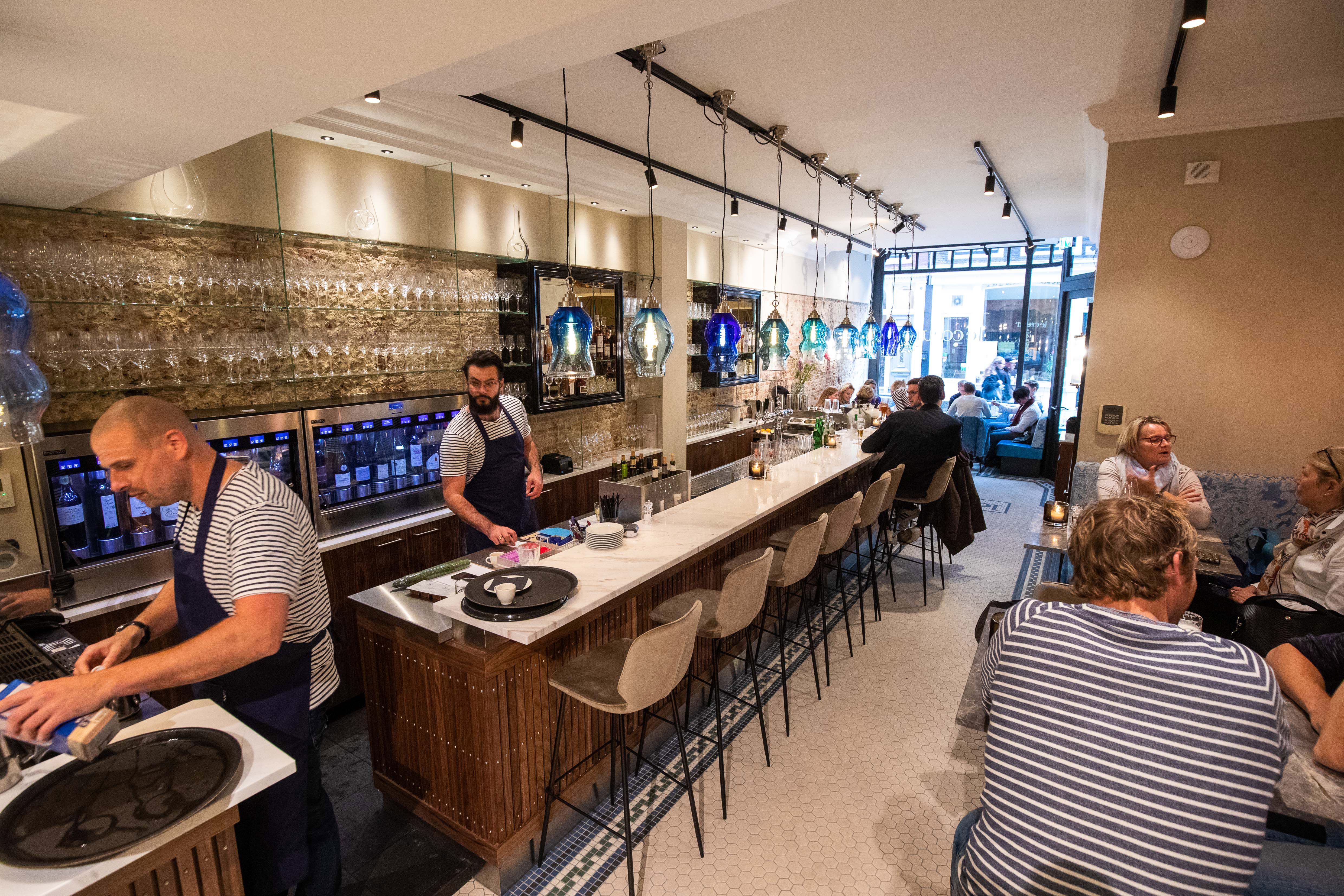 Amsterdam - Bistro Le Coeur in de Hartenstraat - Foto: Diederik van der Laan 