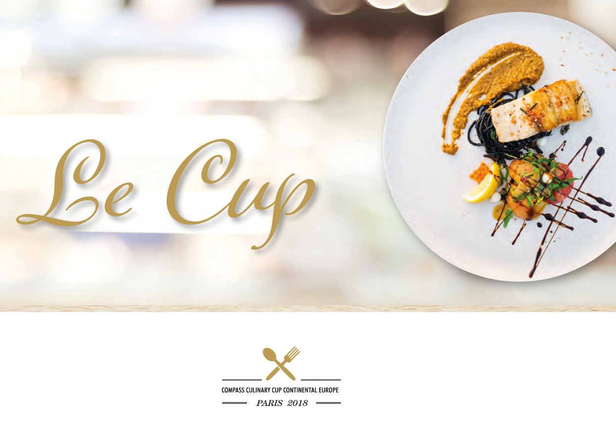 Team Benelux wint Compass Culinary Cup 2018