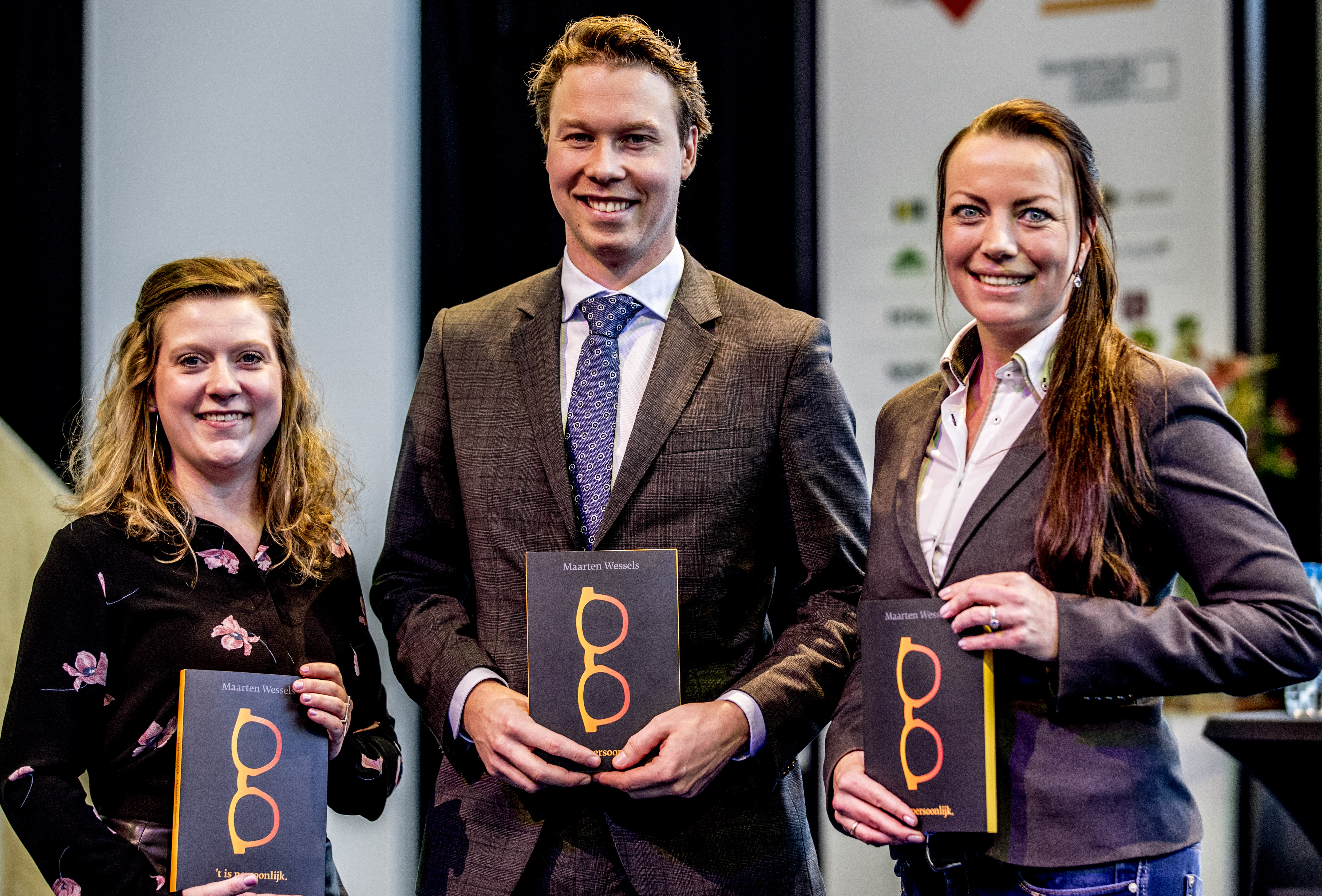 vlnr: Lieke Weerdenburg, Tim Maathuis, Caroline van den Hoogen - Foto: Entree Magazine/Pim Ras