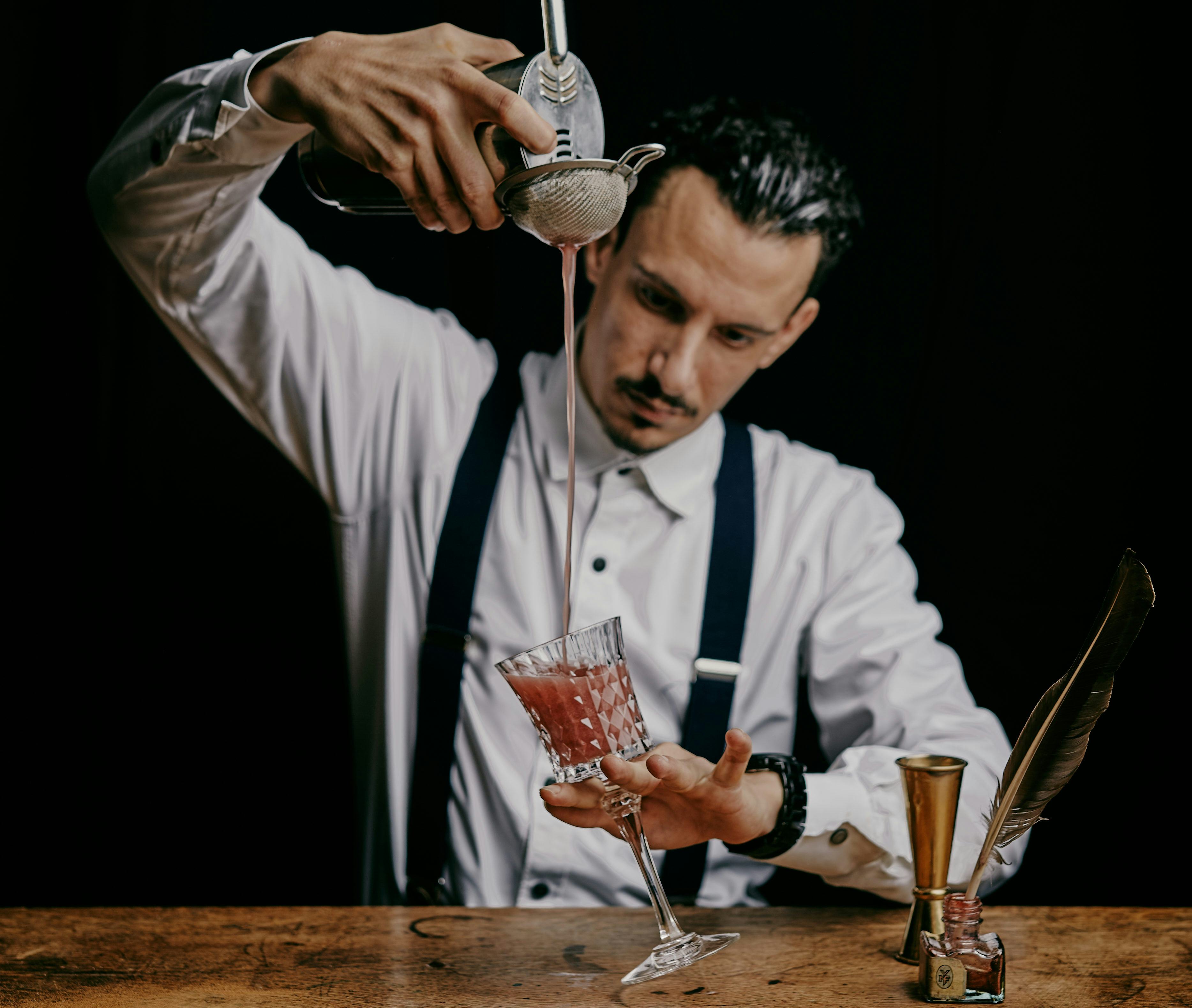 Head bartender Mus (Foto: Mitchell van voorbergen)