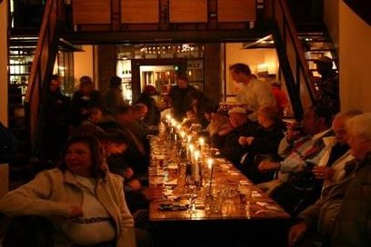 Burgemeester Halsema bij Nieuwjaarsdiner dak- en thuislozen Amsterdam